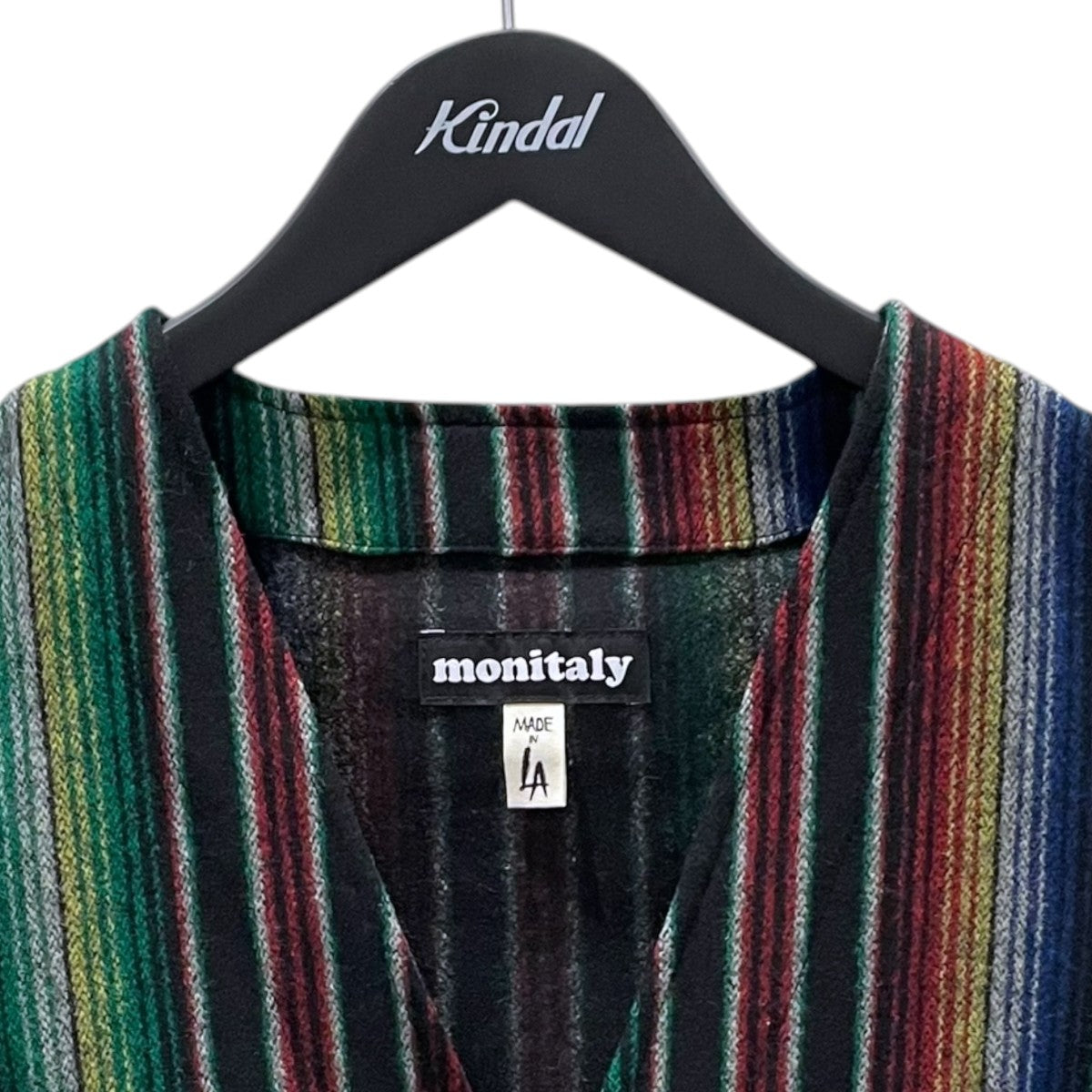 ストライプ柄ベスト Native Vest (Wool Flannel Sarape) ネイティブベスト(ウールフランネルストライプ) M32105