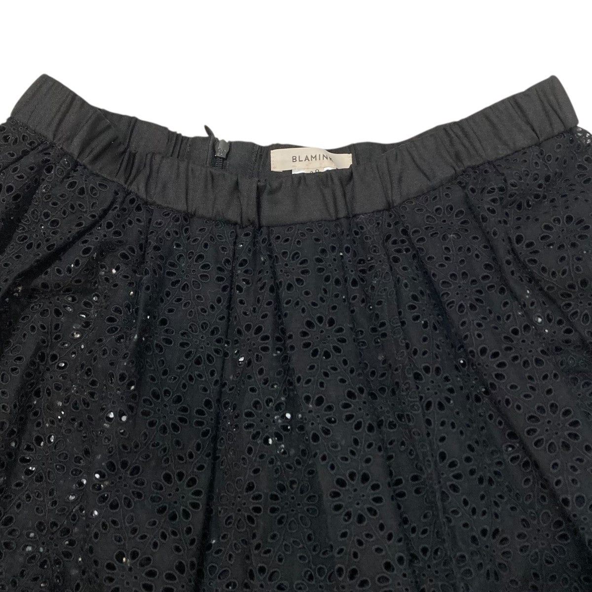 BLAMINK FALL エンブロギャザースカートロングスカート7924-2-000000 古着・中古-3枚目のアイテム画像