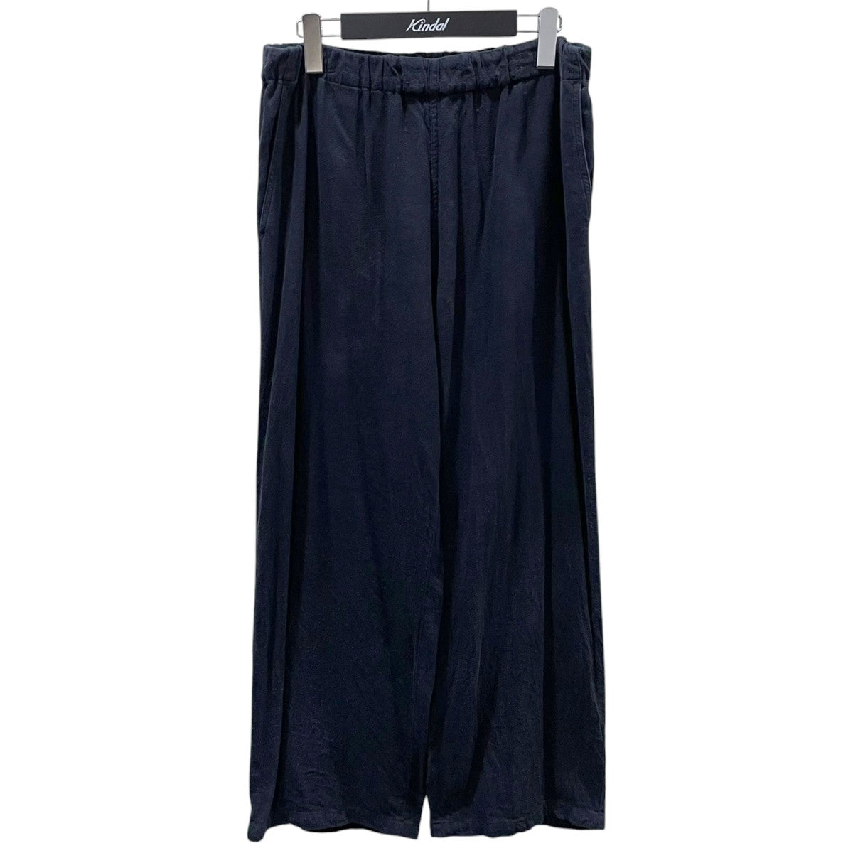 nestrobe confect 25SS コットンシルクネップサージ イージーワイドパンツ Cotton Silk Nep Serge Easy Wide Pants 02251-0053 古着・中古-1枚目のアイテム画像