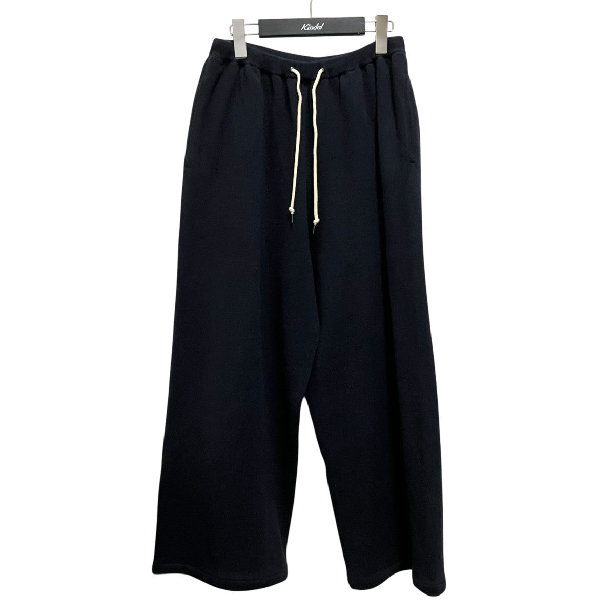 walenode Cotton cashmere stretch Straight pantsニットパンツwn23 15fw121 kw 古着・中古-1枚目のアイテム画像
