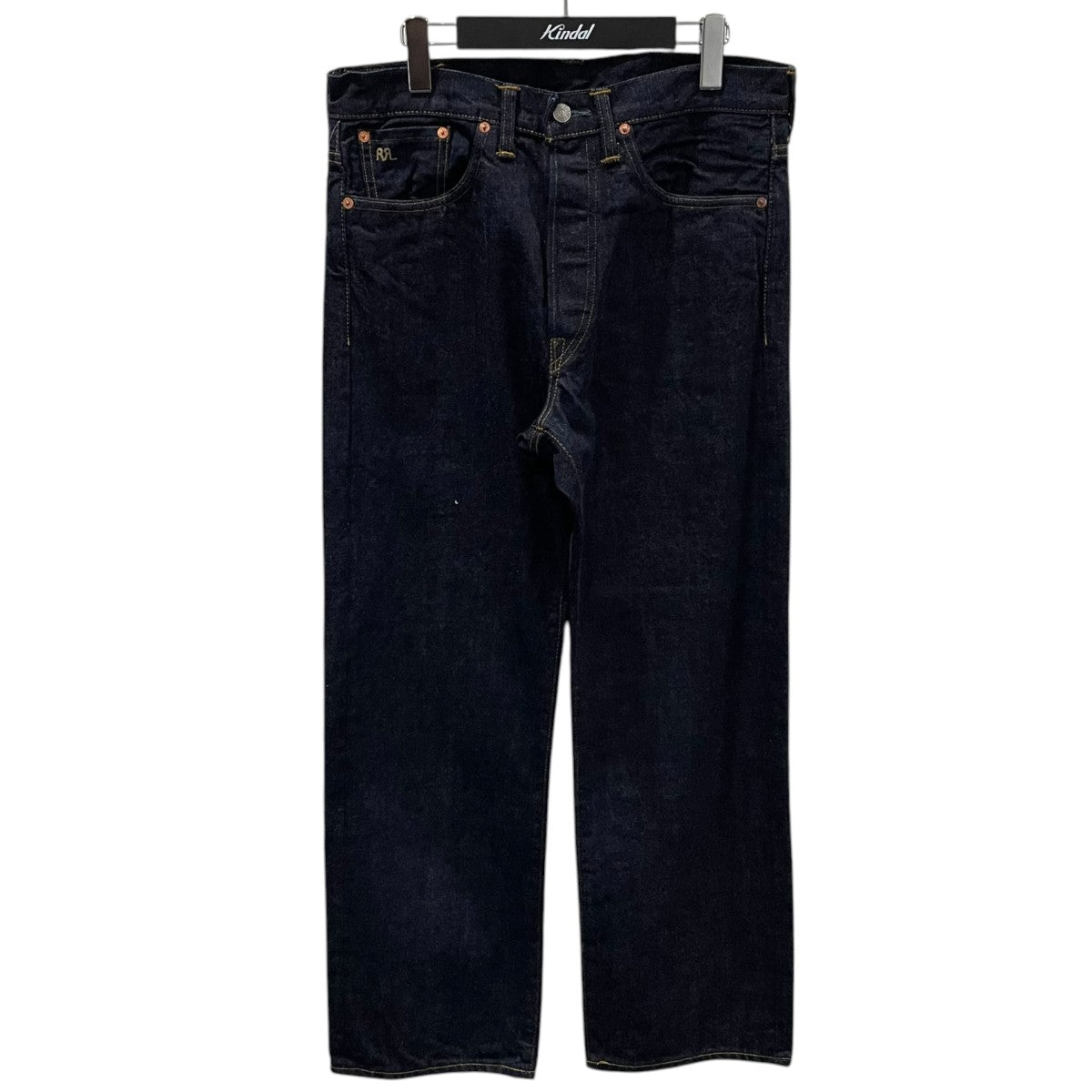 RRL デニムパンツ VINTAGE 5 POCKET EAST WEST SELVEDGE JEANS JAPAN WOVEN 782859503001 古着・中古-1枚目のアイテム画像