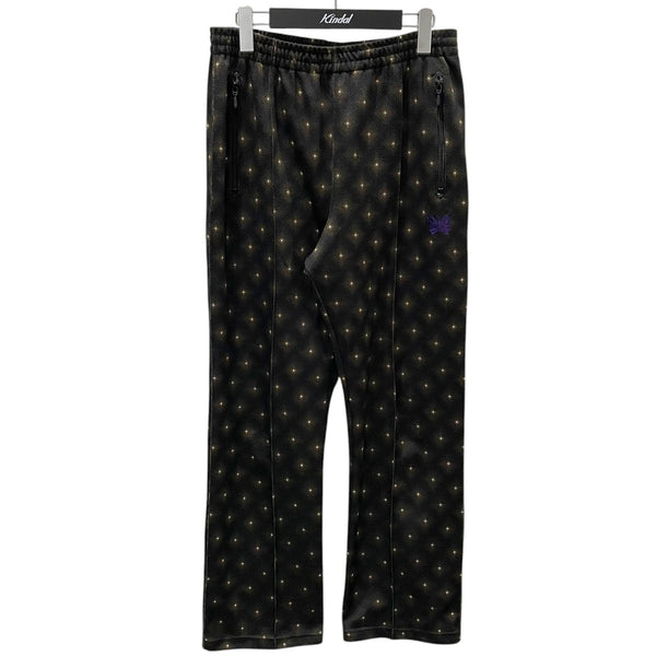 希少美品 Needles トラックパンツ ダイヤ総柄 XS 22AW LQ225 Needles(ニードルズ) 22AW イージーパンツ Track Pant - Poly Jq
