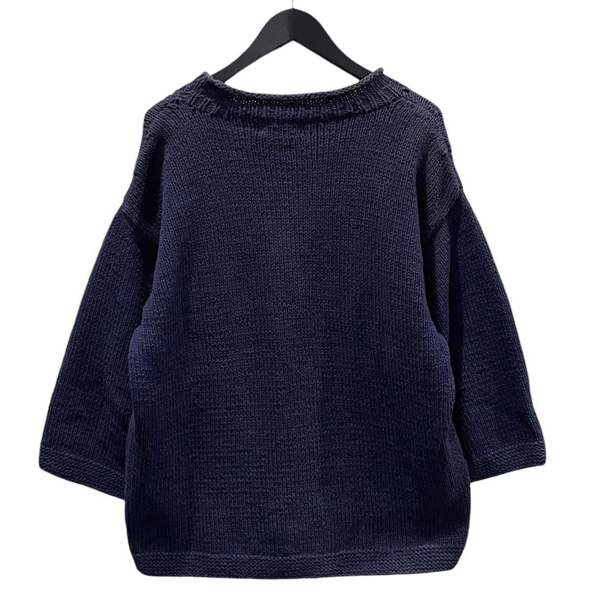 ロールネック七分袖ニットセーター Roll Neck Knit - 4 Flowers