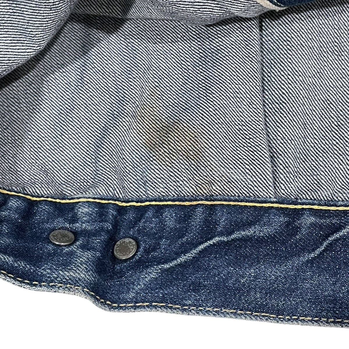 LEVI’S 1952〜53年製 デニムジャケット 2nd 507XX BIG E 革ﾊﾟｯﾁ期 袖ﾘﾍﾞｯﾄ留め 古着・中古-9枚目のアイテム画像