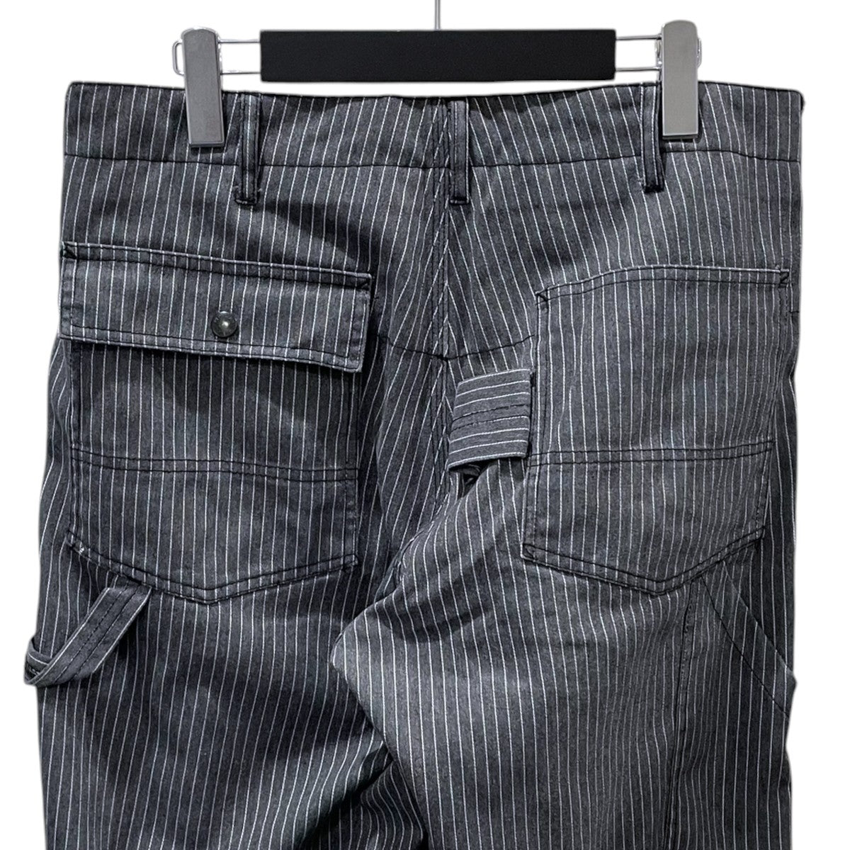 Engineered Garments ストライプ柄ペインターパンツ 古着・中古-4枚目のアイテム画像