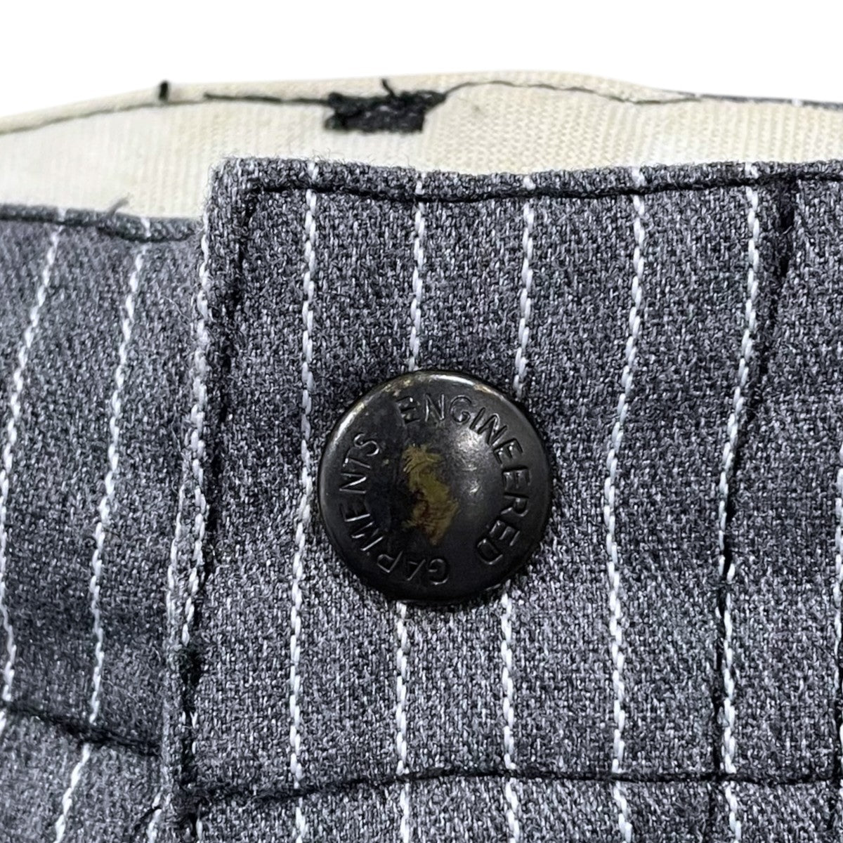 Engineered Garments ストライプ柄ペインターパンツ 古着・中古-5枚目のアイテム画像