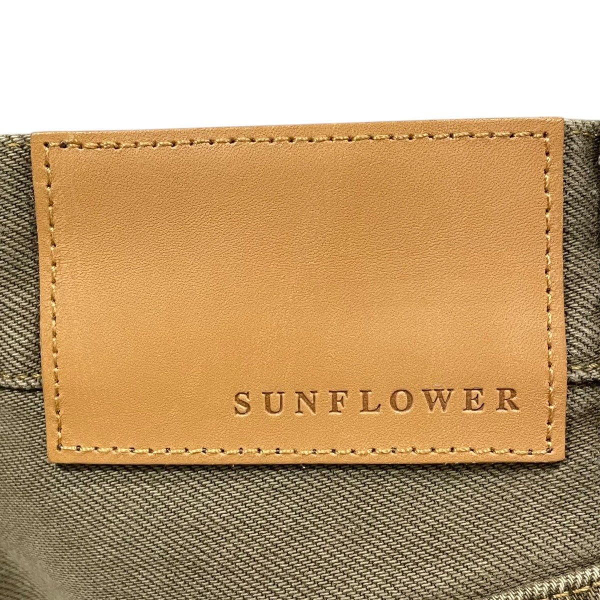 SUNFLOWER 加工ワイドフィットデニムパンツ WIDE TWIST ワイドツイスト 5080 古着・中古-5枚目のアイテム画像