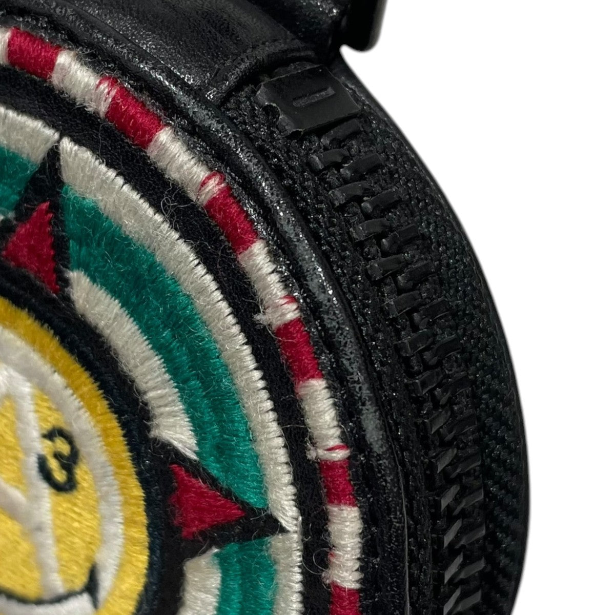 blackmeans×VERDY サークルポーチ コインケース ブラック・レッド