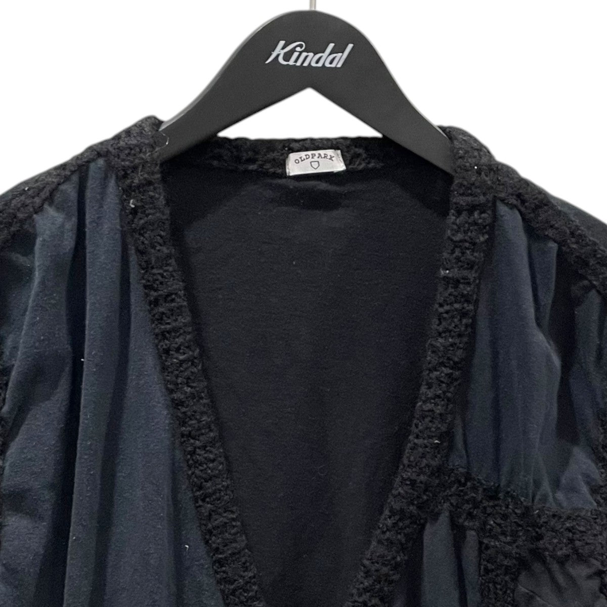 OLD PARK リメイクカーディガン CROCHET CARDIGAN クロシェカーディガン OP-505 crochet cardigan tee 古着・中古-3枚目のアイテム画像