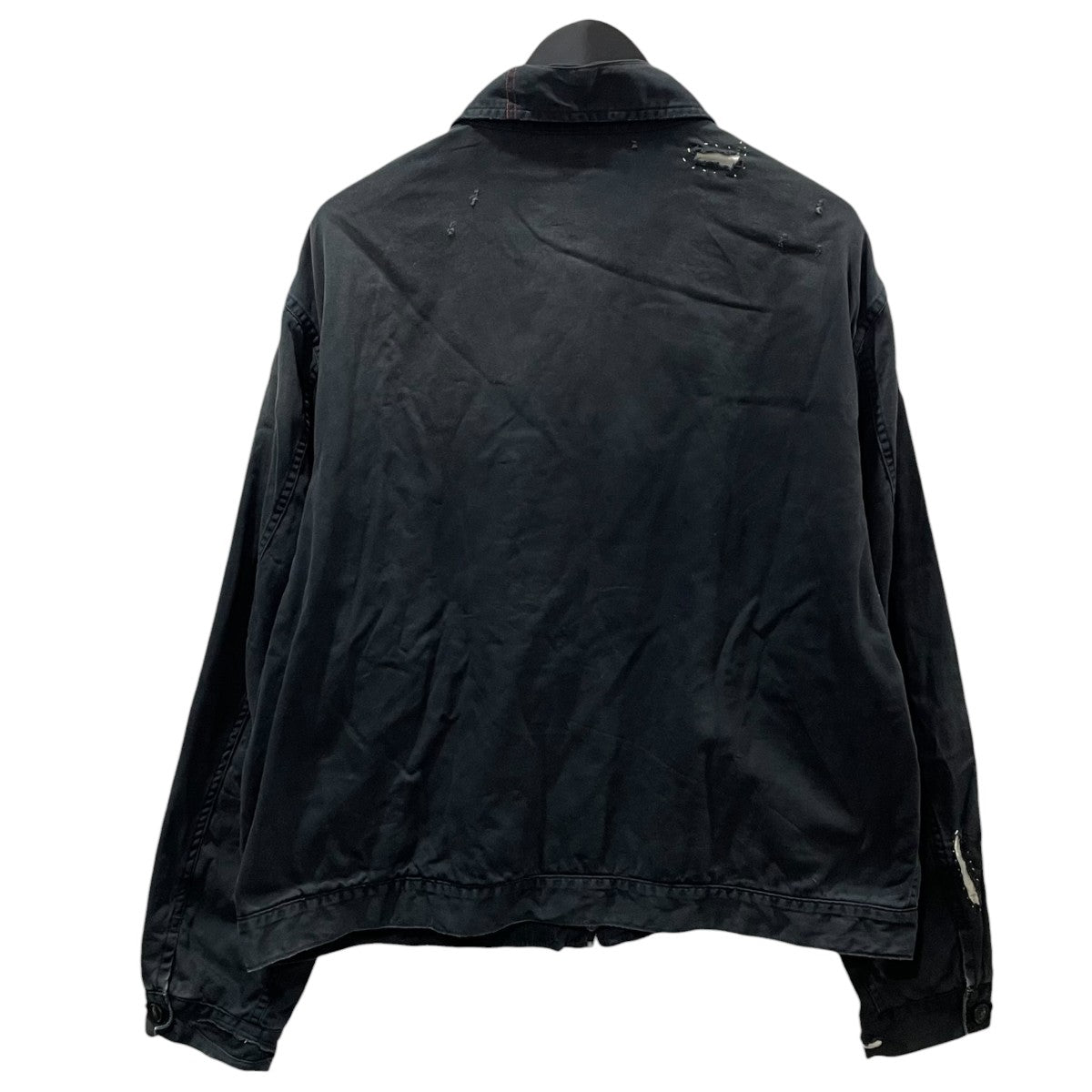 anachronorm 26SS ジップアップ加工ジャケット REMAKED TIMEWORN WORK JACKET リメイクド タイムウォーン ワークジャケット AN404-R 古着・中古-2枚目のアイテム画像