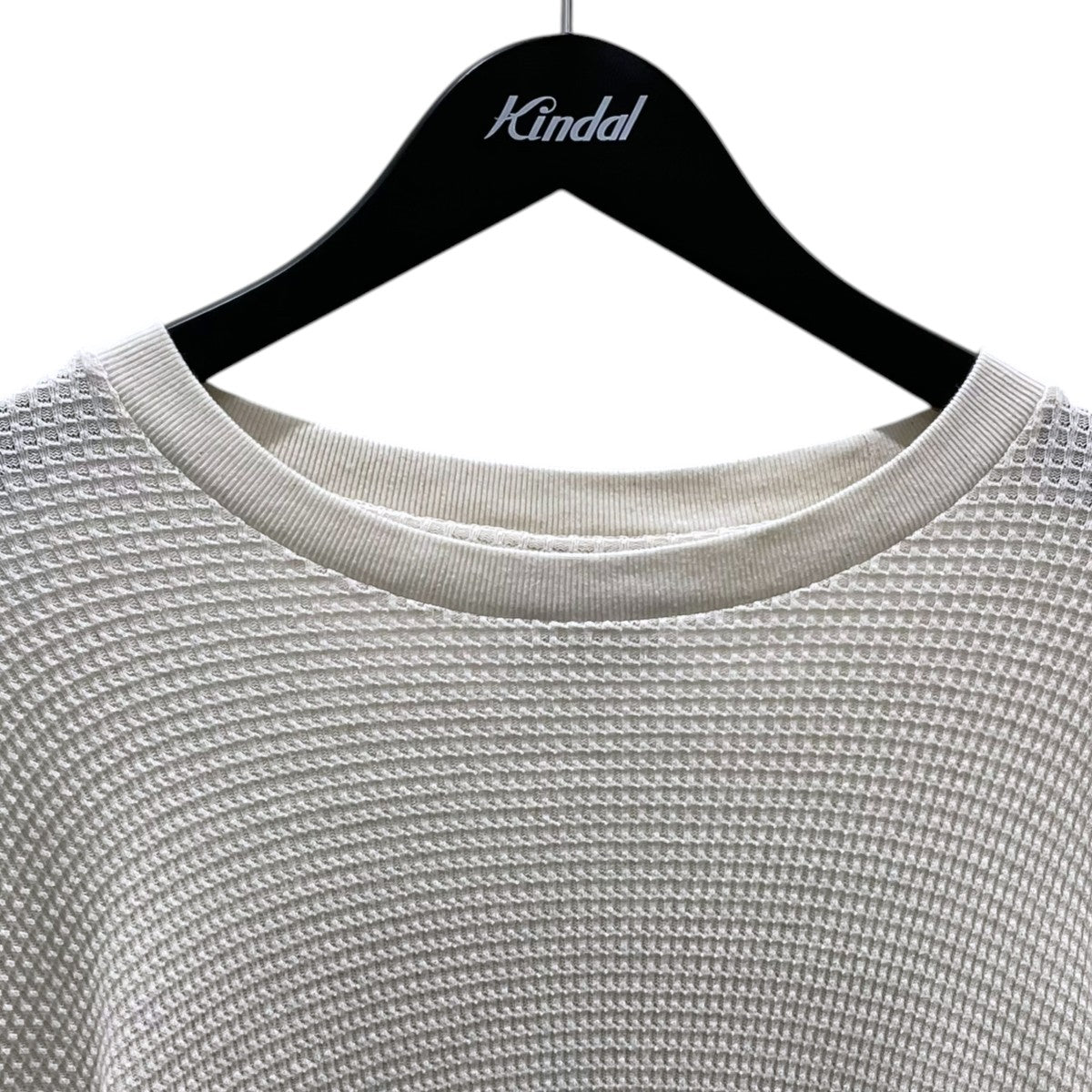 25SS メッシュ切替ワッフルカットソー MILD WAFFLE SWITCH LONG SLEEVE TEE マイルド ワッフル スイッチ ロング スリーブ ティー R25SSCNY09