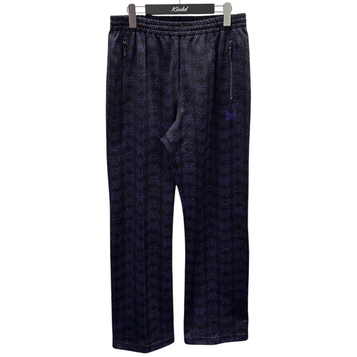Needles イージーパンツ Track Pant - Poly Jq． トラックパンツ ポリジャガード HM237 古着・中古-1枚目のアイテム画像