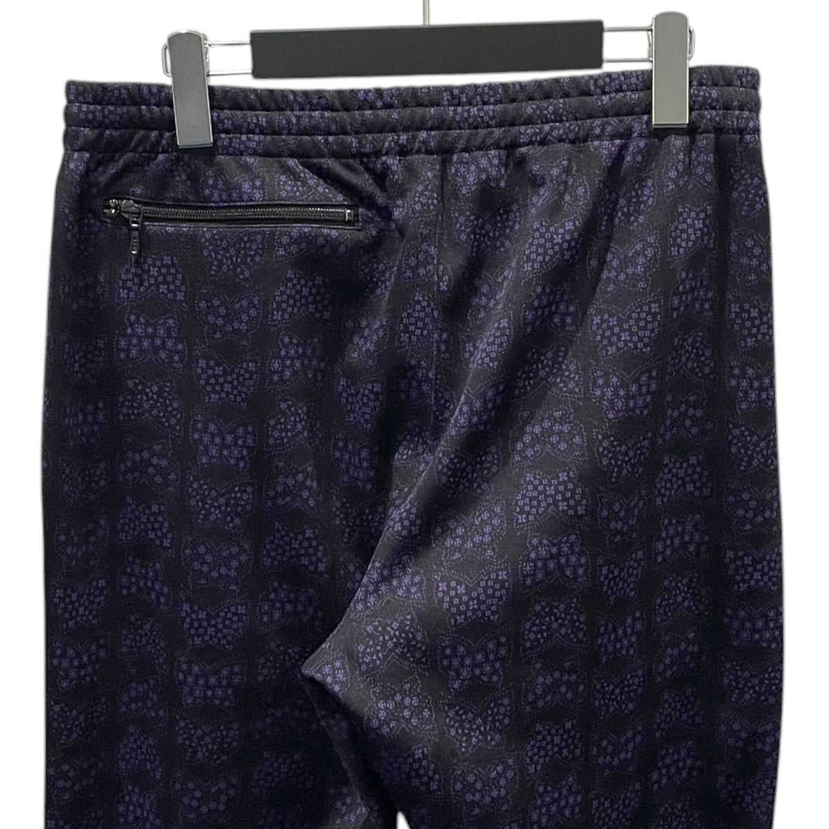 Needles イージーパンツ Track Pant - Poly Jq． トラックパンツ ポリジャガード HM237 古着・中古-4枚目のアイテム画像