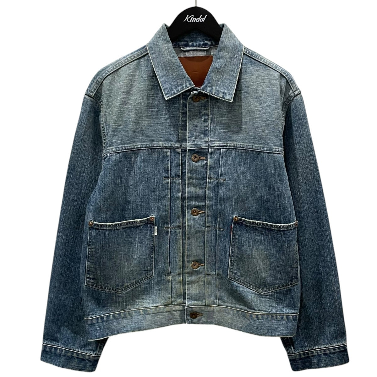 SUGARHILL 24SS 加工デニムジャケット FADED MODERN DENIM JACKET フェード モダン デニムジャケット 25330401 古着・中古-1枚目のアイテム画像
