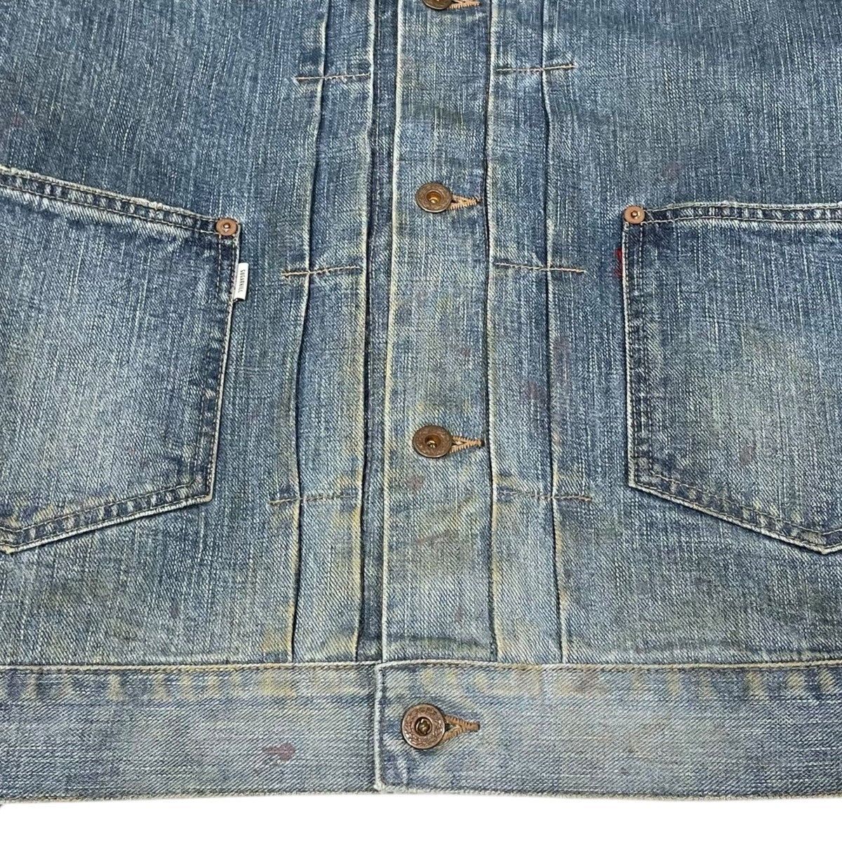 SUGARHILL 24SS 加工デニムジャケット FADED MODERN DENIM JACKET フェード モダン デニムジャケット 25330401 古着・中古-5枚目のアイテム画像