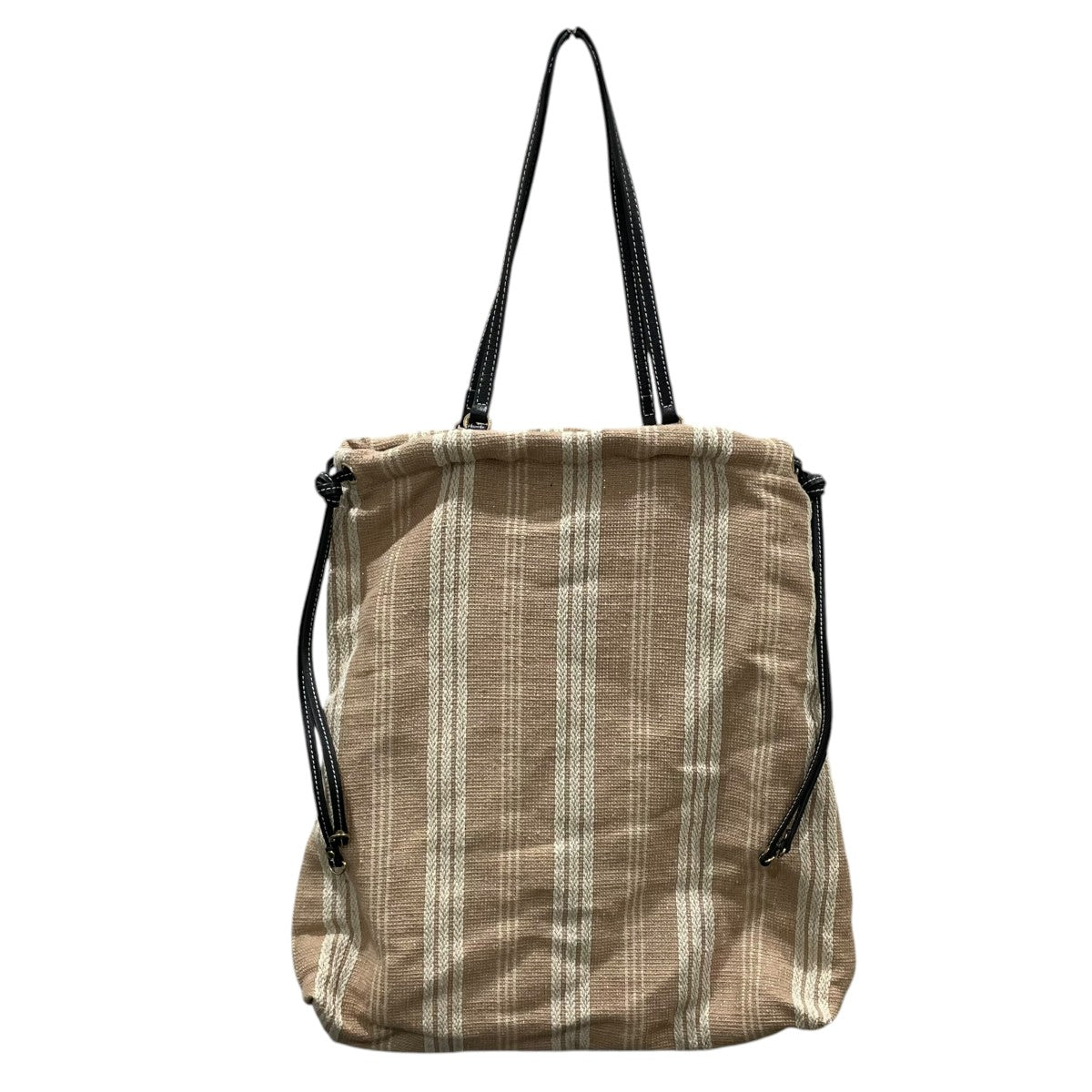 メッシュ＆ストライプペアトートバッグバッグ