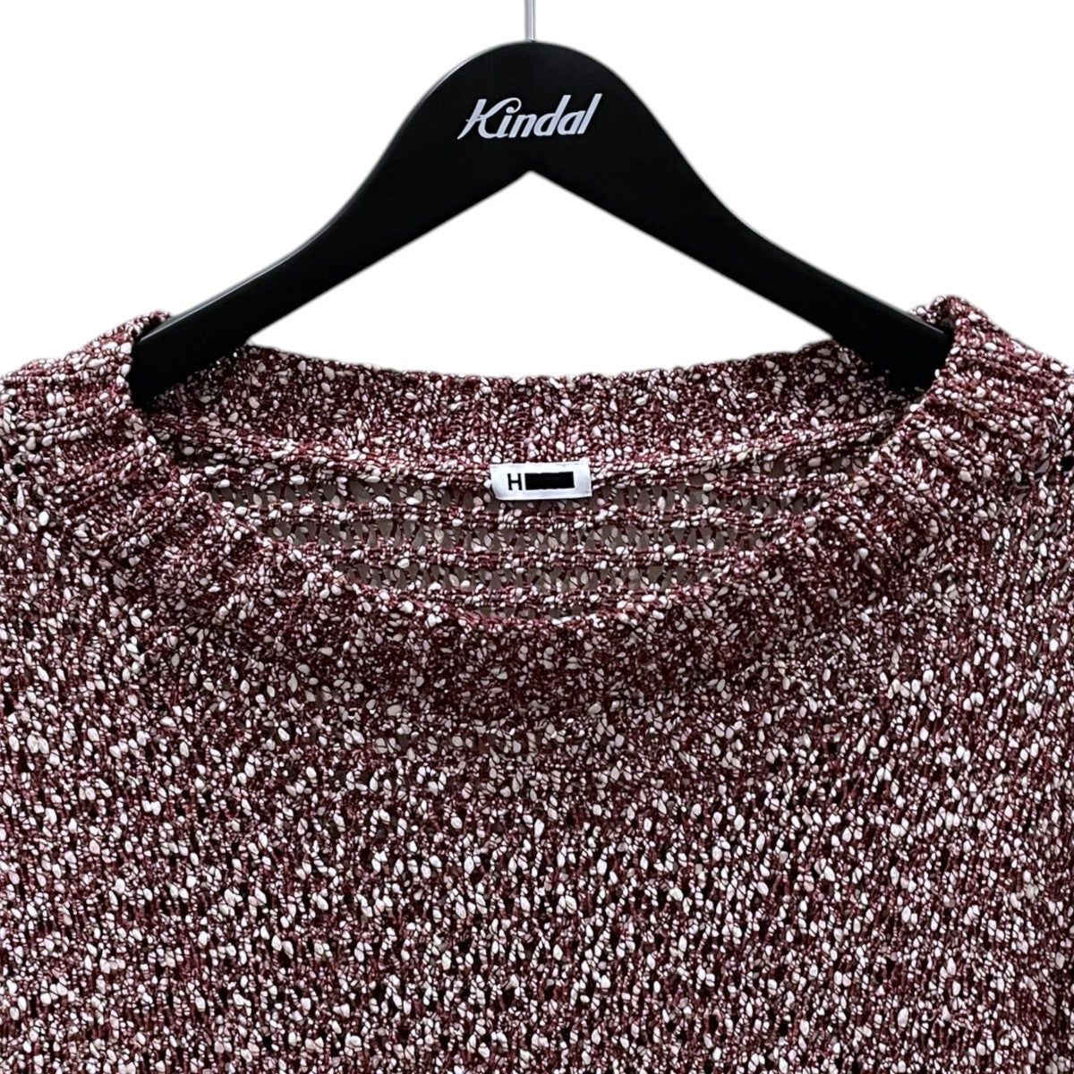 H BEAUTY＆YOUTH 21SS ニットセーター COLOR COIL KNIT カラーコイルニット 1613-105-3099 古着・中古-3枚目のアイテム画像