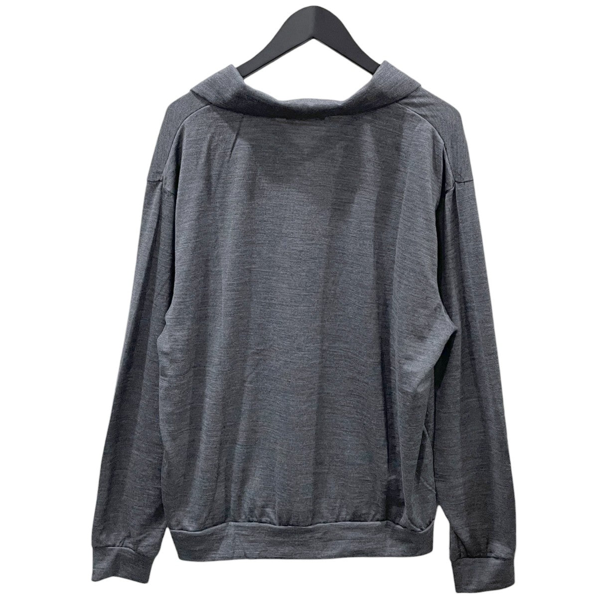 23AW プルオーバーウールカットソー MERINO WOOL SKIPPER L／S SWEAT SHIRTS メリノウール スキッパー ロングスリーブ スウェットシャツ ALV-00133