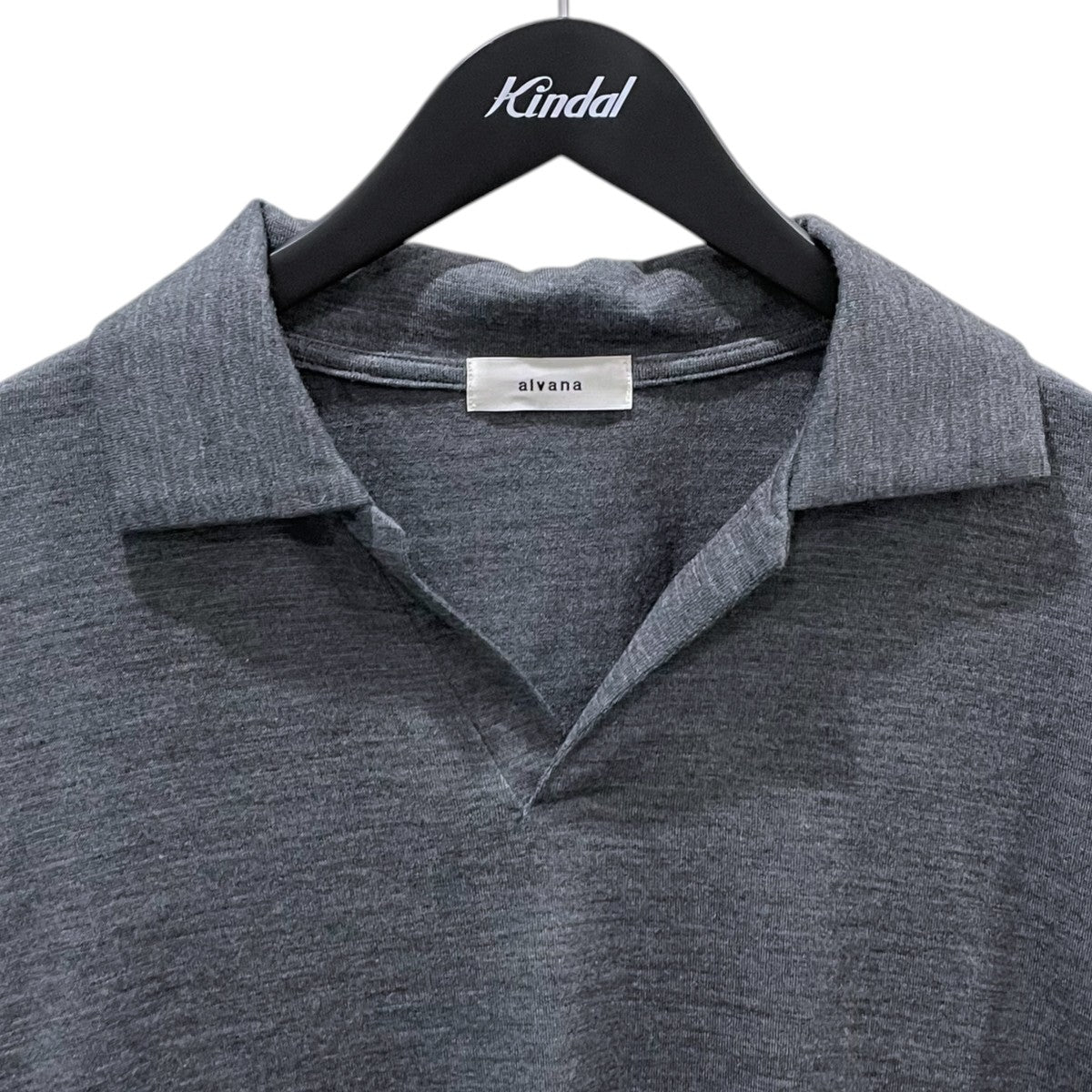 23AW プルオーバーウールカットソー MERINO WOOL SKIPPER L／S SWEAT SHIRTS メリノウール スキッパー ロングスリーブ スウェットシャツ ALV-00133