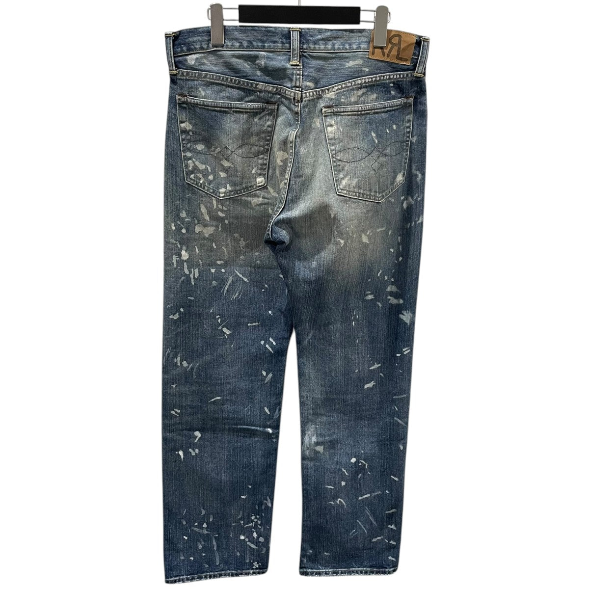 RRL ペイントスプラッター加工デニムパンツ Straight Fit Fenimore Distressed Jean ストレートフィット フェニモア ディストレスト ジーン 782973763001 古着・中古-2枚目のアイテム画像