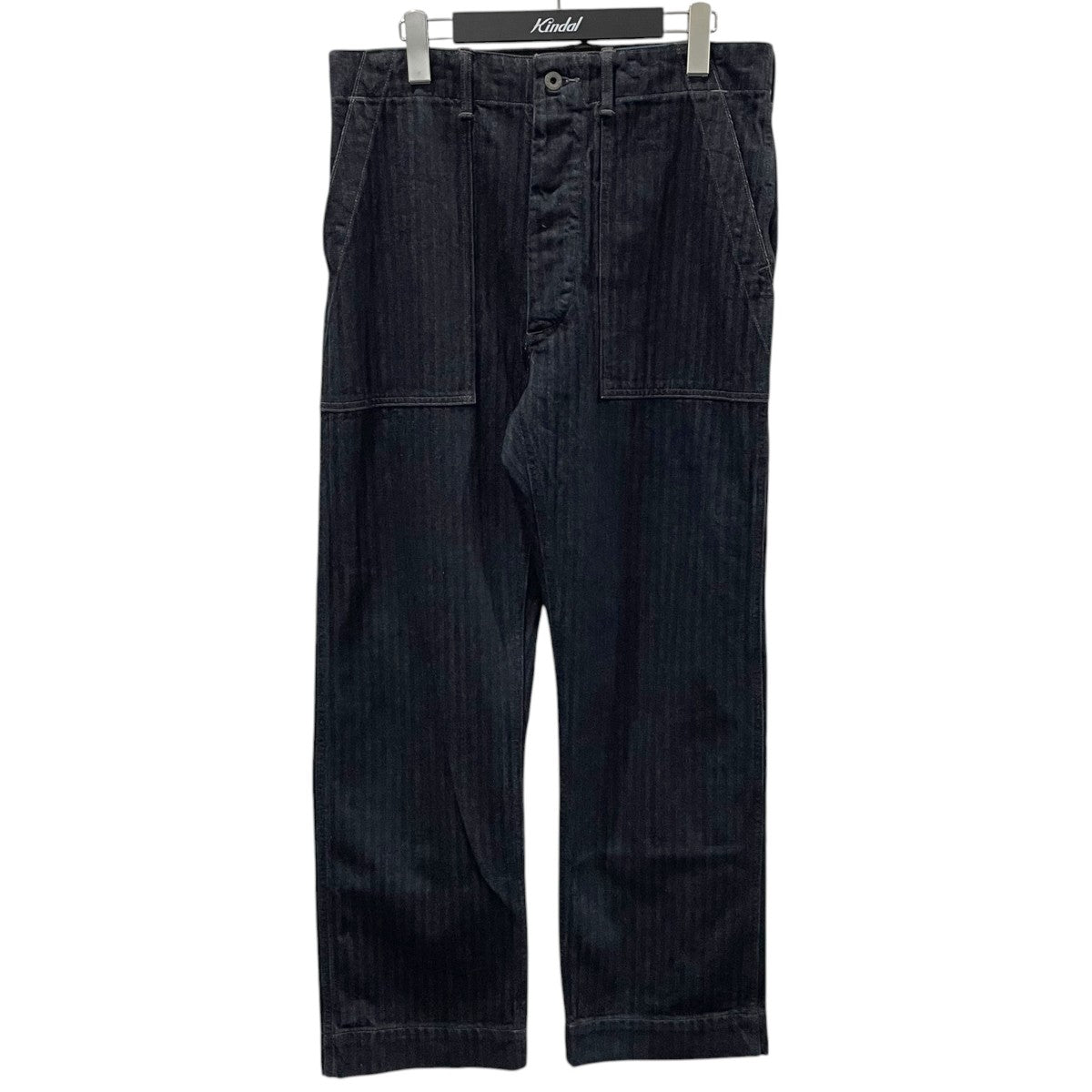 RRL リミテッドエディション インディゴ ヘリンボーン パンツ Limited-Edition Indigo Herringbone Pant 782P05148001 古着・中古-1枚目のアイテム画像