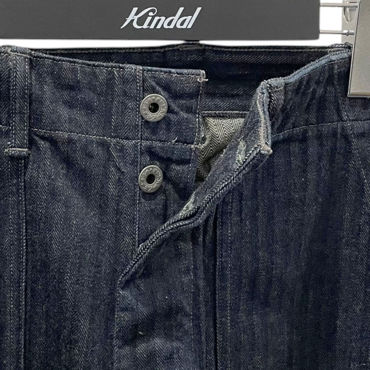 RRL リミテッドエディション インディゴ ヘリンボーン パンツ Limited-Edition Indigo Herringbone Pant 782P05148001 古着・中古-3枚目のアイテム画像