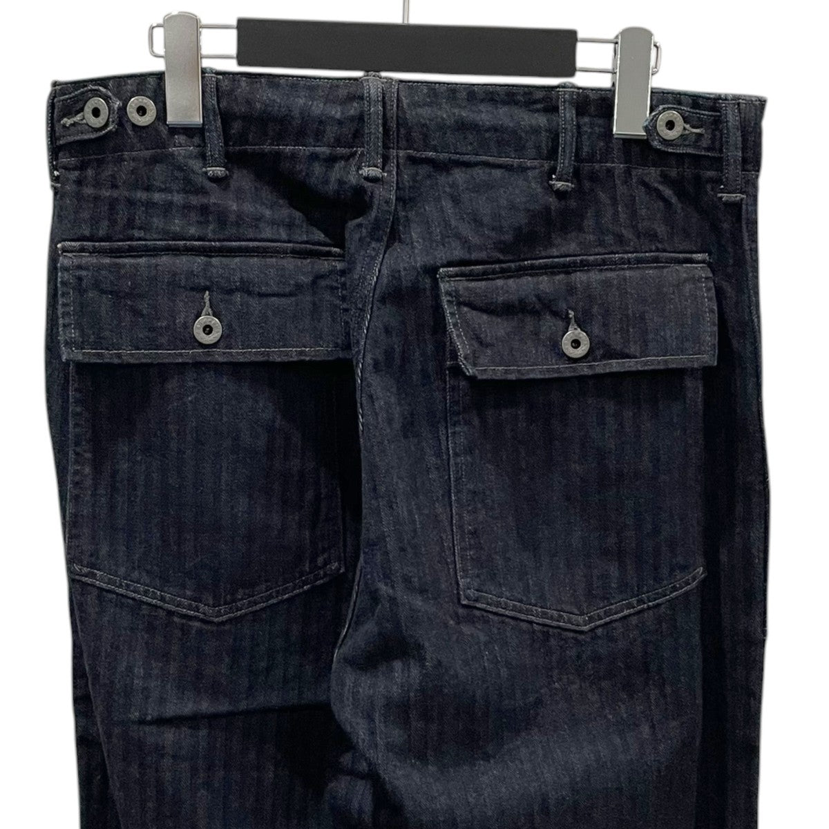 RRL リミテッドエディション インディゴ ヘリンボーン パンツ Limited-Edition Indigo Herringbone Pant 782P05148001 古着・中古-4枚目のアイテム画像