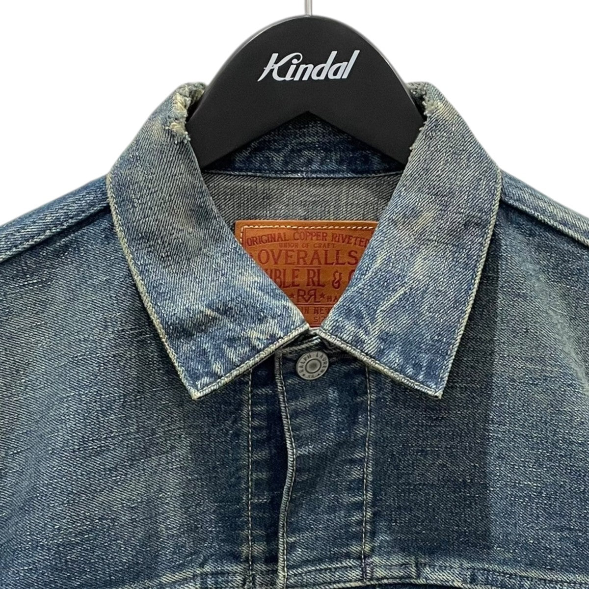 RRL 加工デニムジャケット Type 2 Denim Trucker Jacket（Westview Wash） デニムトラッカージャケット 782943801001 古着・中古-3枚目のアイテム画像