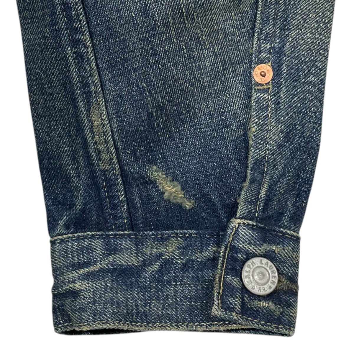 RRL 加工デニムジャケット Type 2 Denim Trucker Jacket（Westview Wash） デニムトラッカージャケット 782943801001 古着・中古-4枚目のアイテム画像