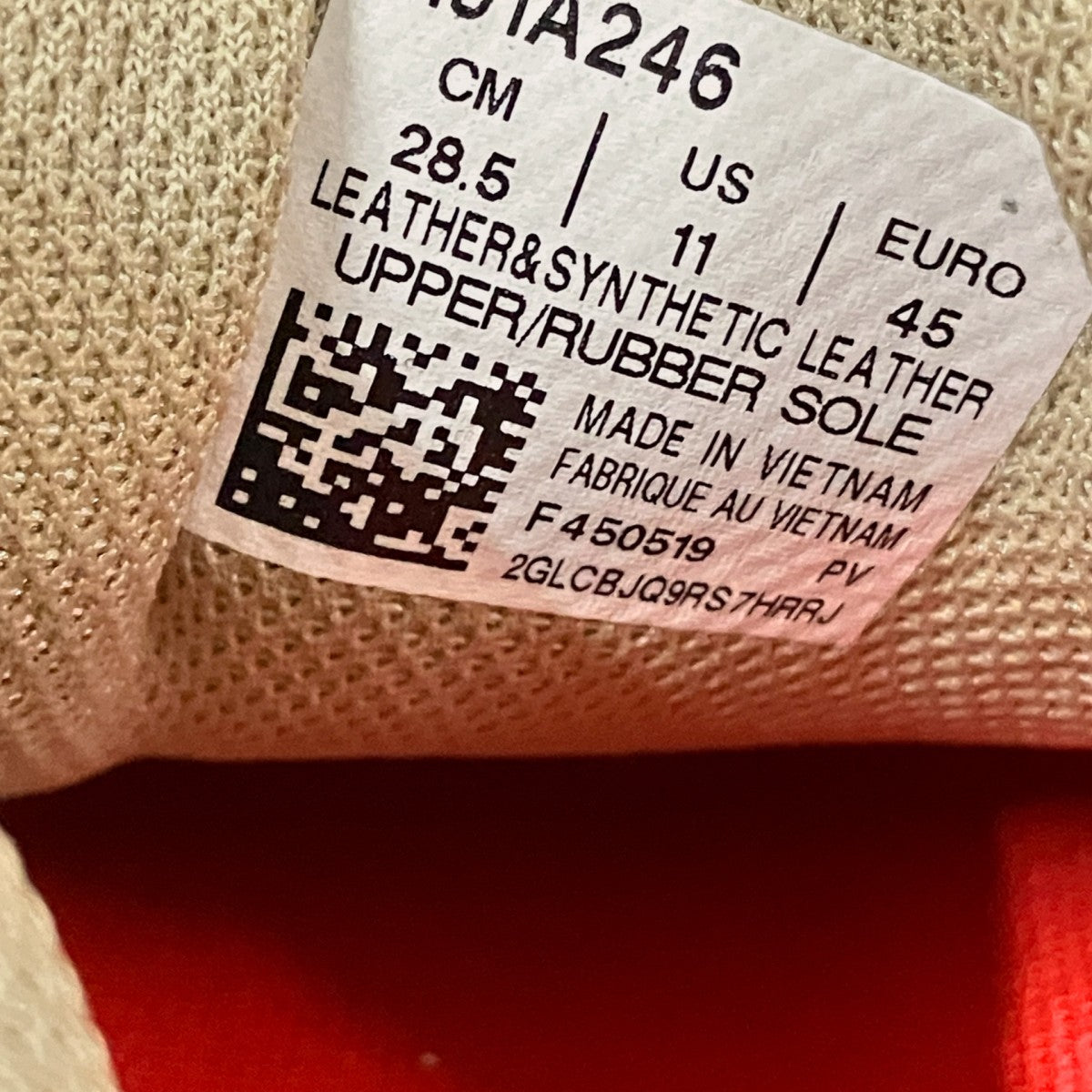 asics GEL-SAGA 180スニーカー1191A246 古着・中古-6枚目のアイテム画像