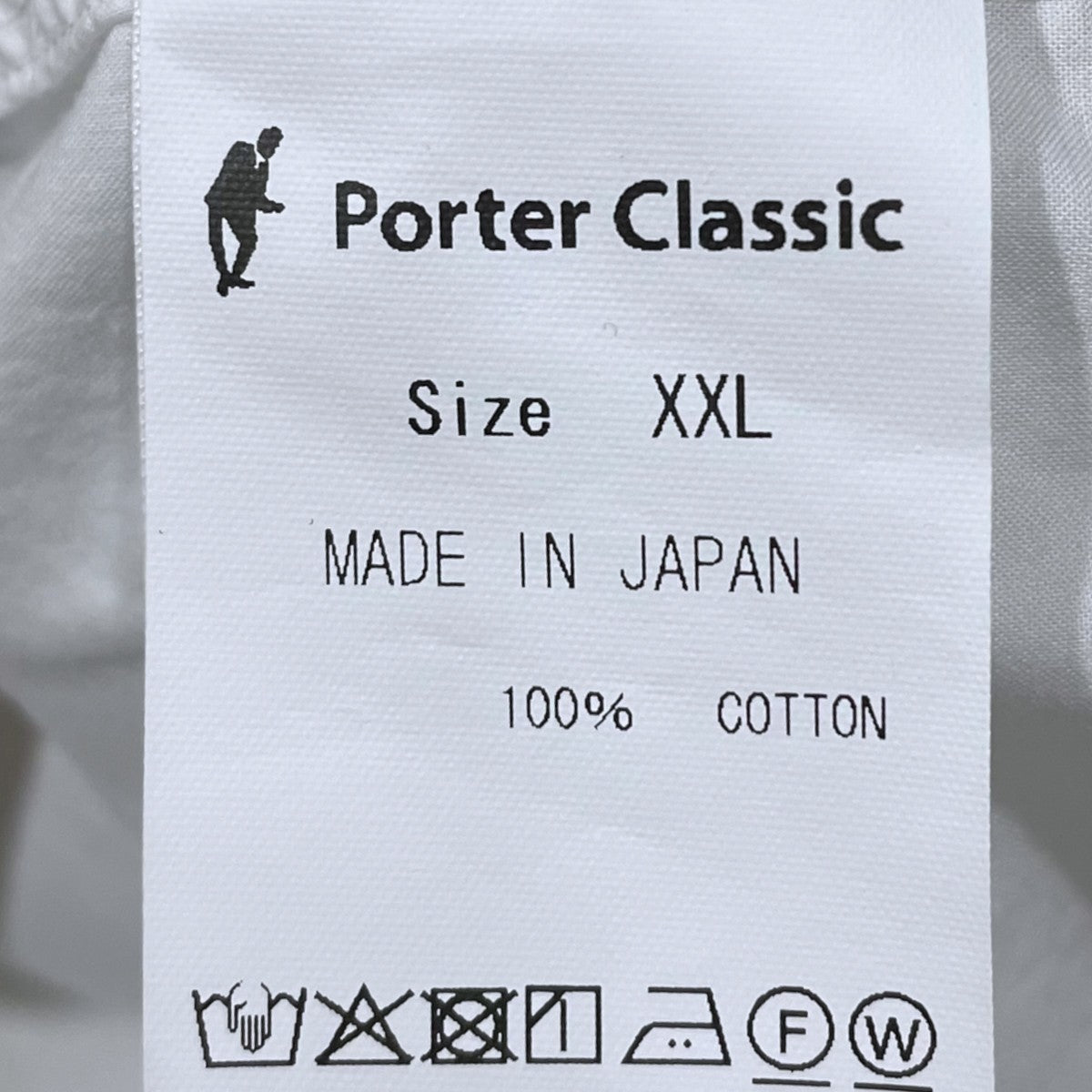 Porter Classic 長袖シャツ ROLL UP SHIRT ロールアップシャツ 古着・中古-6枚目のアイテム画像