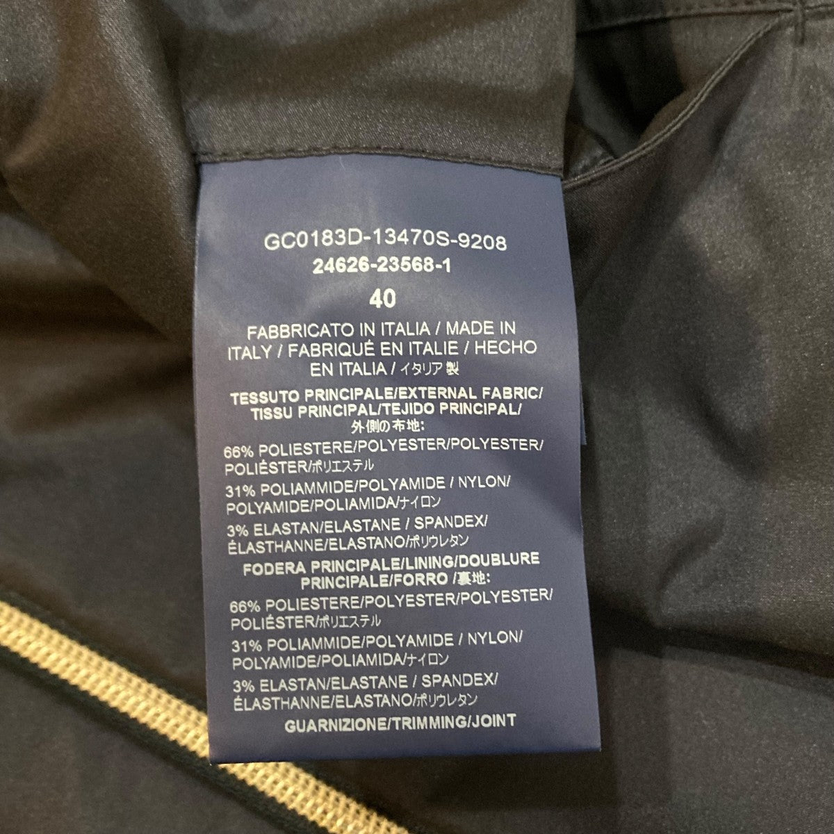 HERNO ナイロンジャケットGC183D-13470S 古着・中古-8枚目のアイテム画像