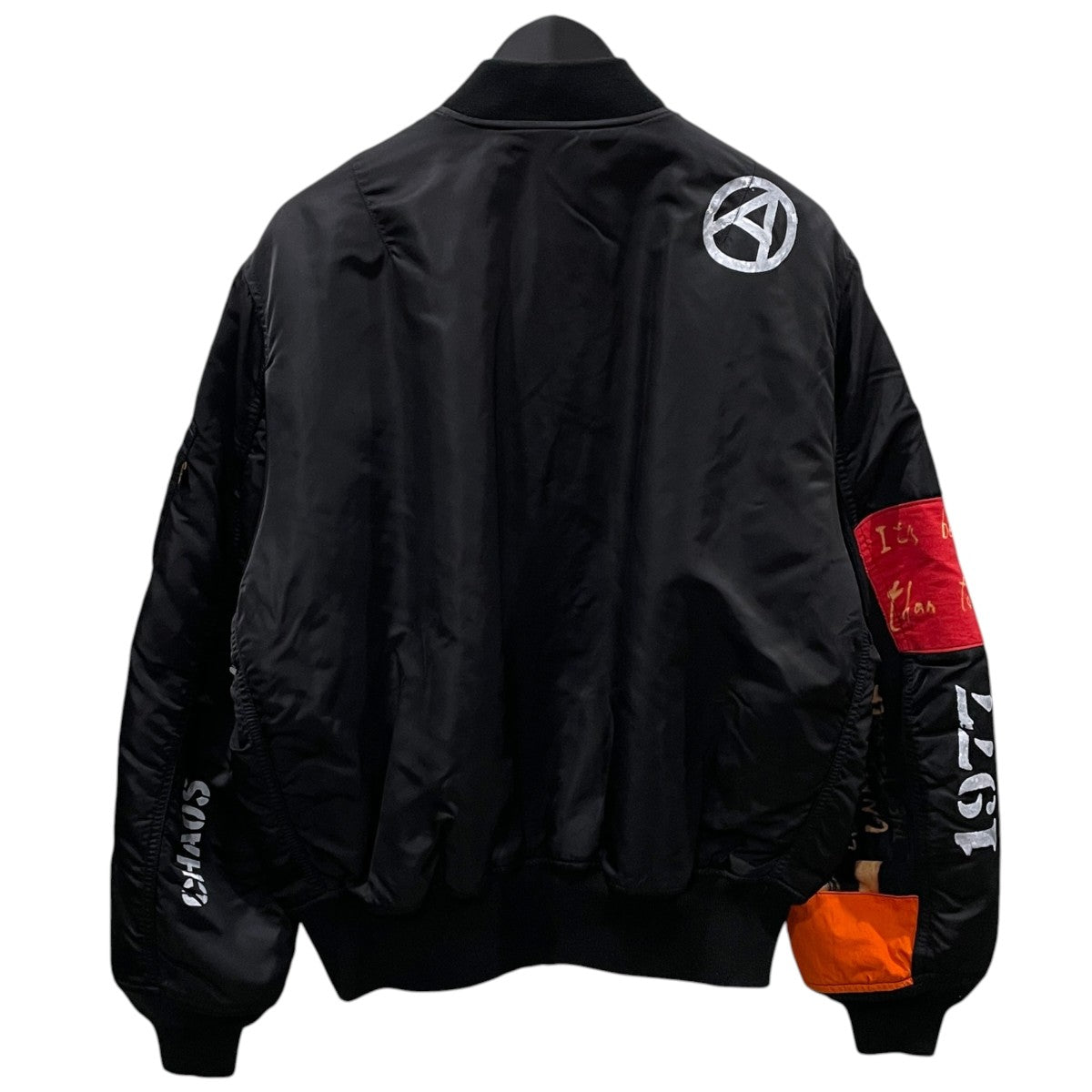 リバーシブル中綿ジャケット アナーキー MA-1 ジャケット  ALPHA INDUSTRIES MA-1カスタム 2000-401