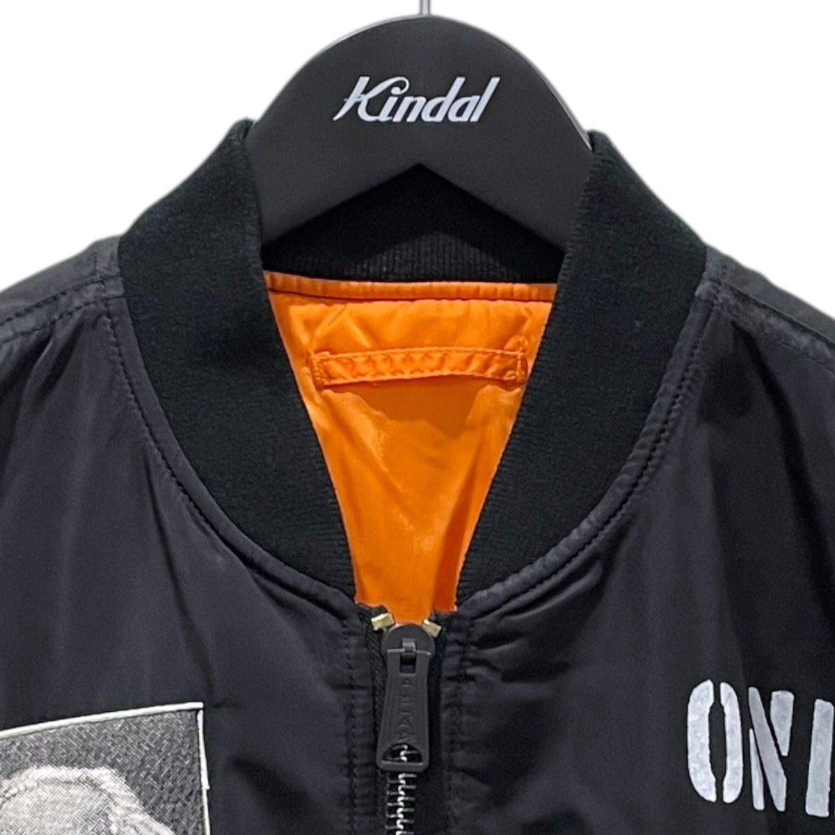 リバーシブル中綿ジャケット アナーキー MA-1 ジャケット  ALPHA INDUSTRIES MA-1カスタム 2000-401