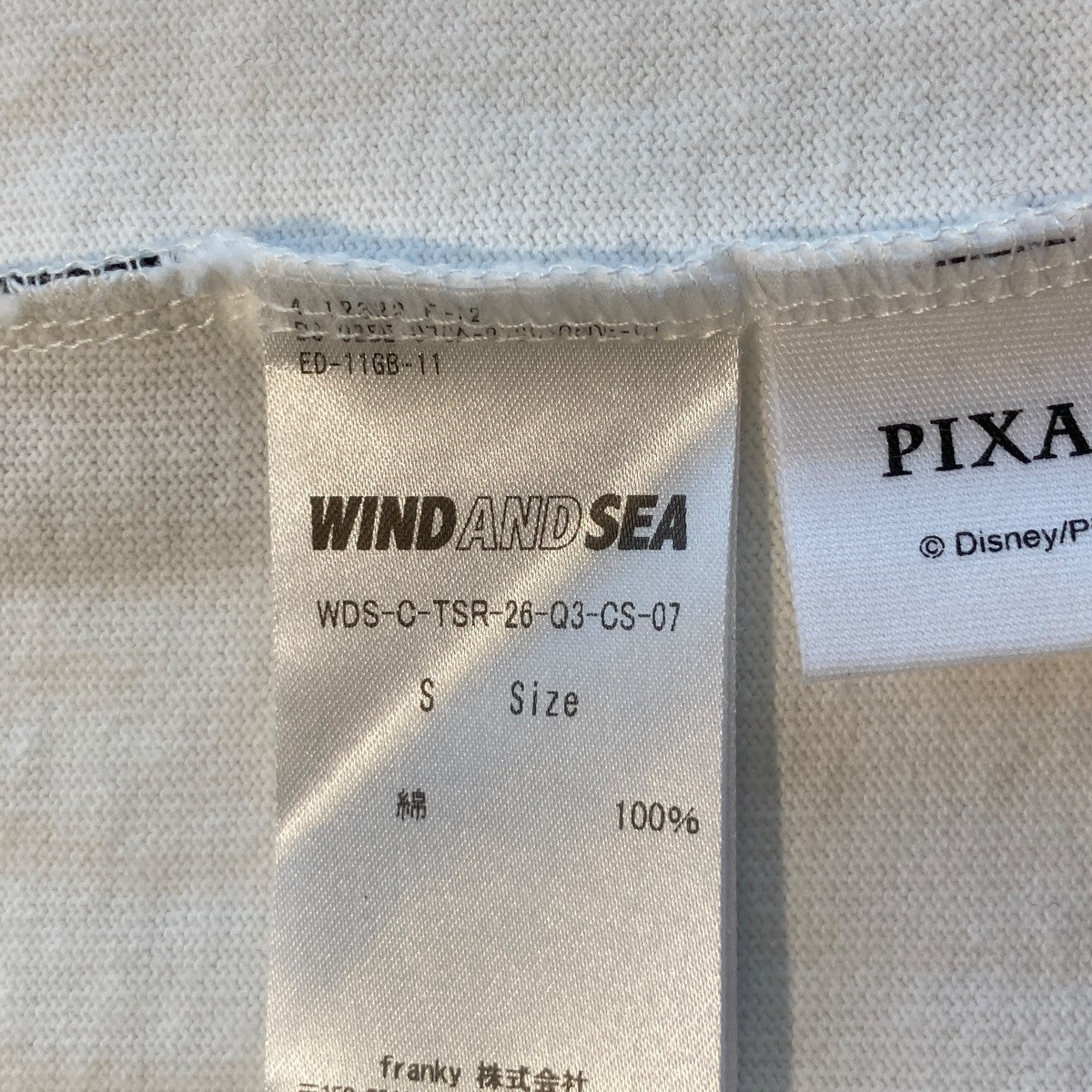 WIND AND SEA TOY STORYTシャツWDS-C-TSR-26-Q3-CS-07 古着・中古-5枚目のアイテム画像