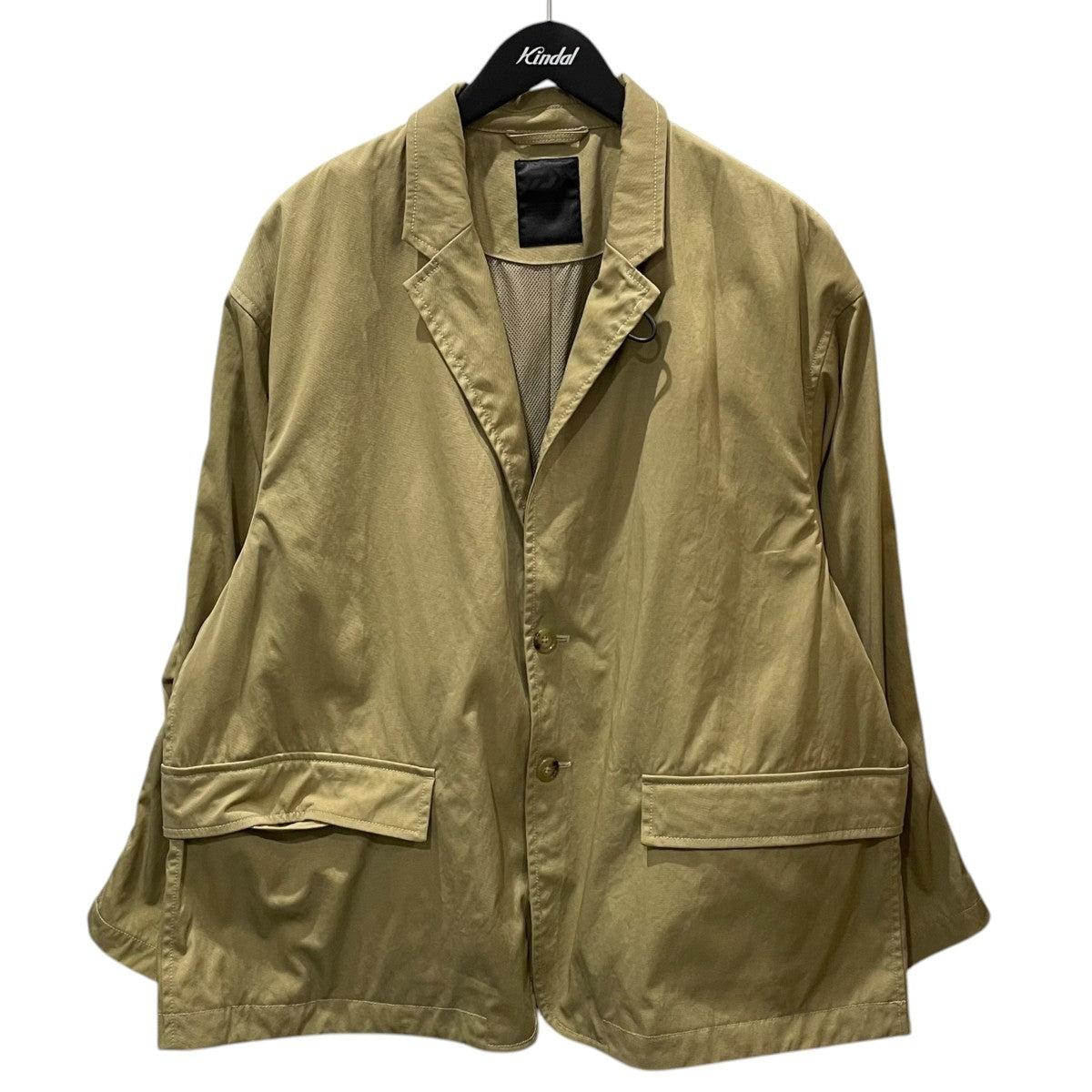 DAIWA PIER39 22SS オーバーサイズジャケット Tech Loose 2B Jacket テックルーズ2ボタンジャケット BJ-55022 古着・中古-1枚目のアイテム画像