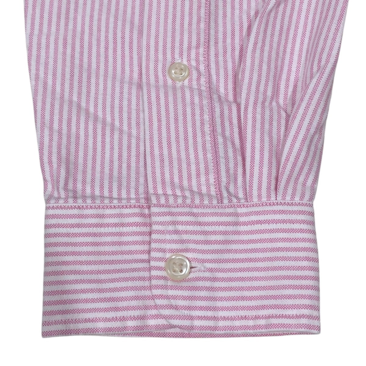 POLO RALPH LAUREN ストライプ柄ボタンダウンシャツ CUSTOM FIT カスタムフィット 古着・中古-4枚目のアイテム画像