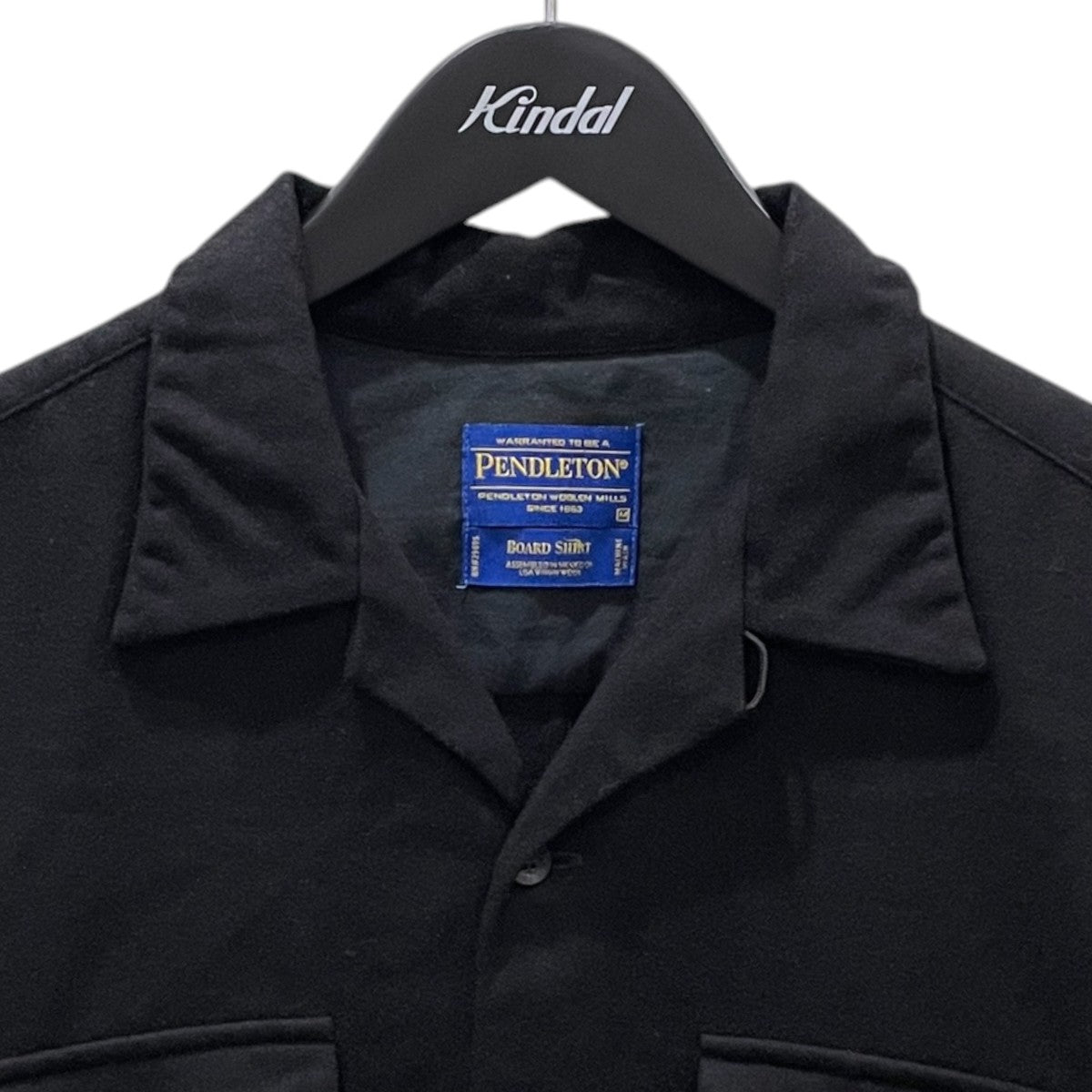 オープンカラーウールシャツ BOARD SHIRT ボードシャツ AA022