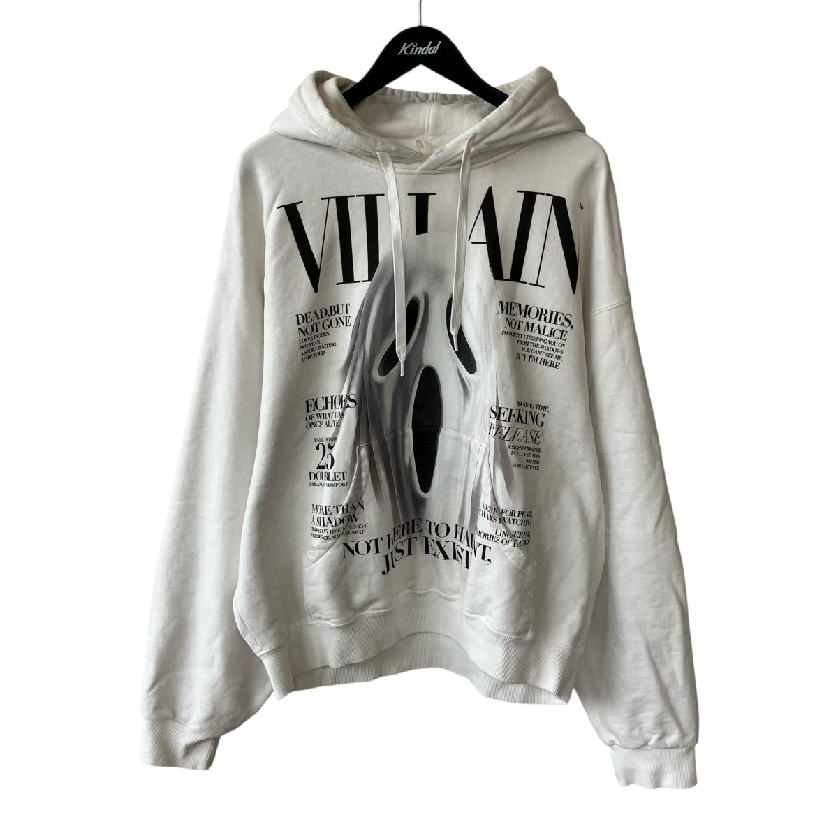 25AWVILLAIN COVER PRINT HOODIEパーカー25AW47CS410