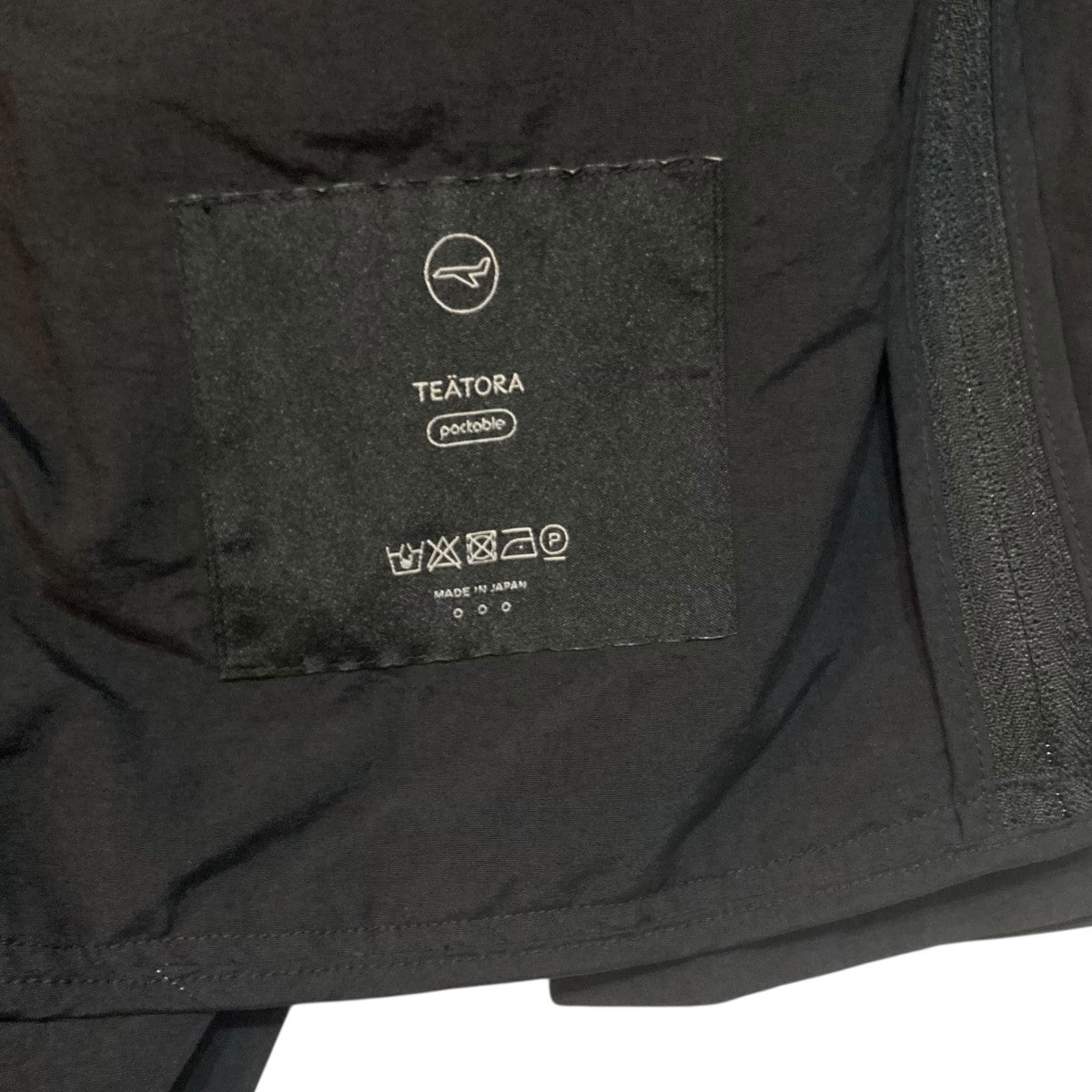 TEATORA Device Coat Pナイロンコートtt-102-P 古着・中古-8枚目のアイテム画像