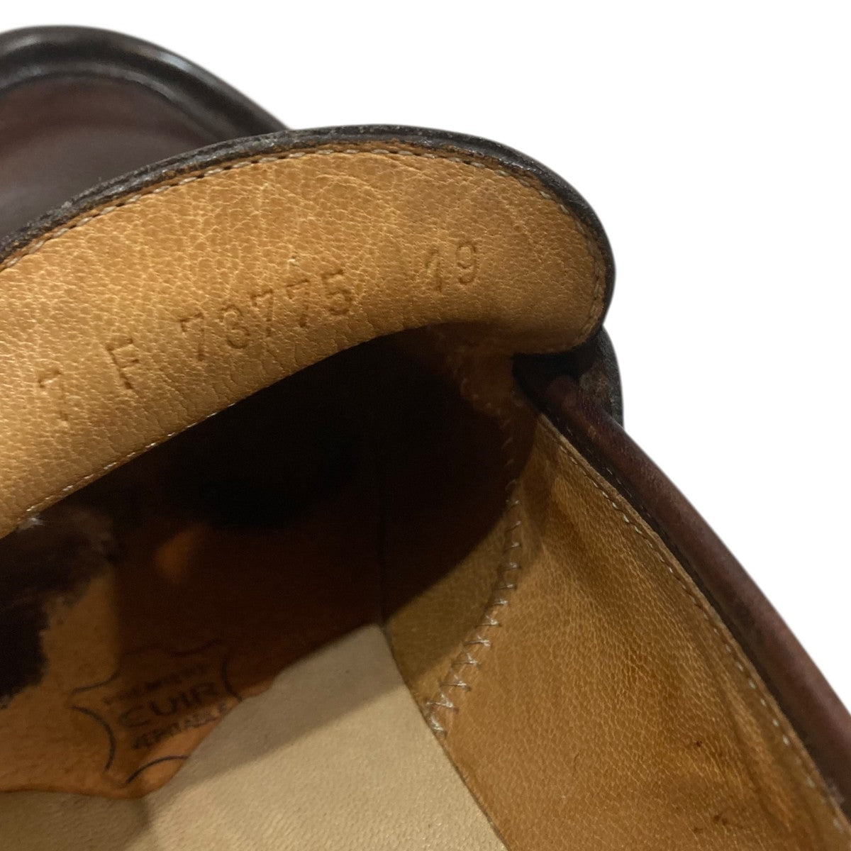 PARABOOT レザーシューズ73775 REIMS 古着・中古-9枚目のアイテム画像