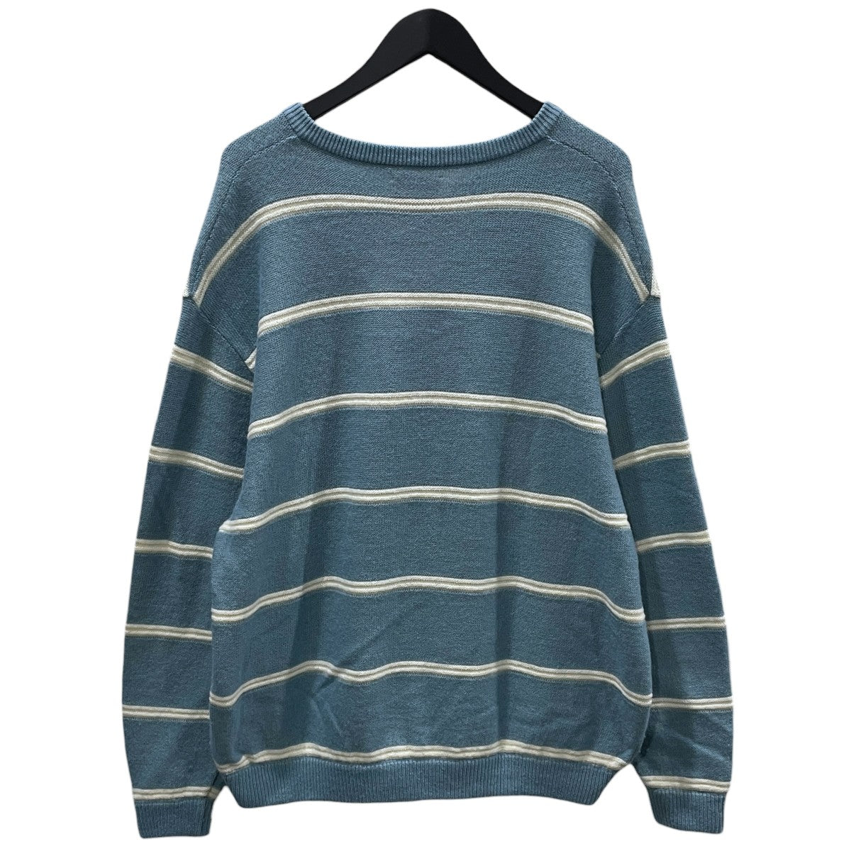 22AW ボーダー柄Vネックニットセーター BORDER V NECK ボーダー ブイネック SFCFW22KN02