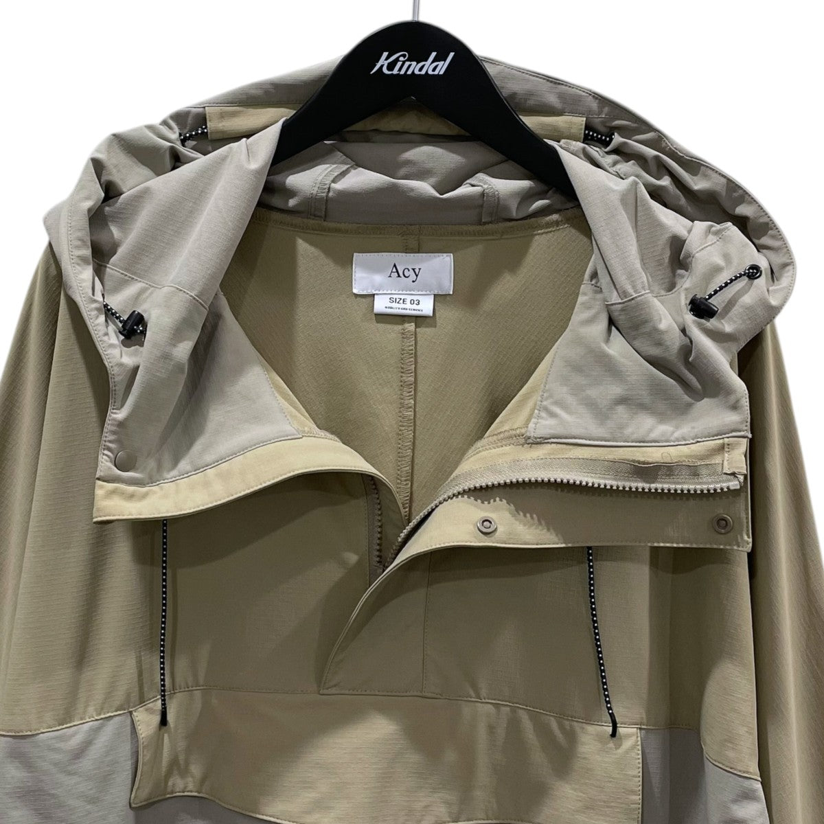 23AW アノラックパーカー NYLON ANORAK ナイロンアノラック ACY-23AW-002