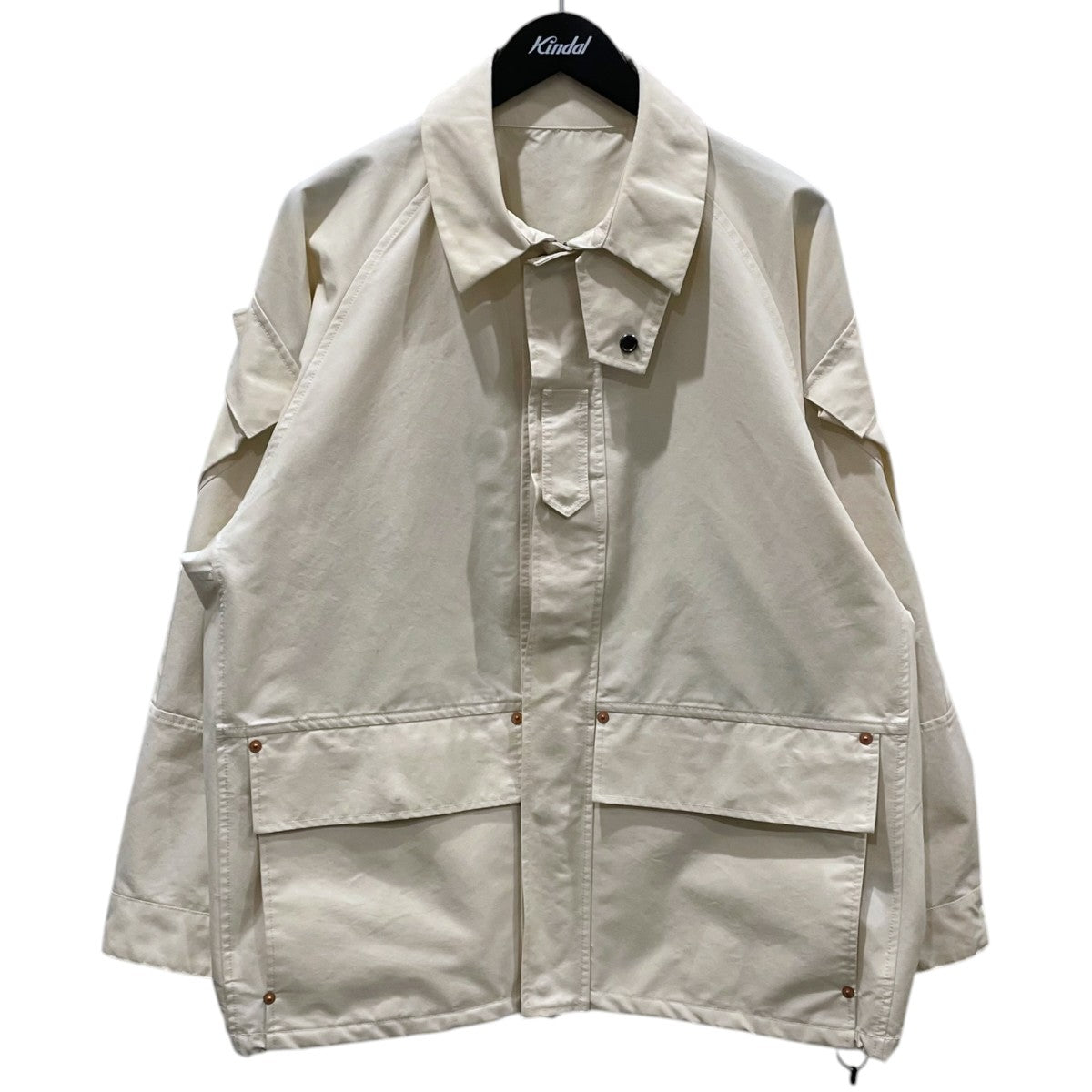 25SS ジップアップジャケット W Tussah Ecwcs Light Jacket ダブルタッサー エクワックス ライトジャケット PNJ25-02