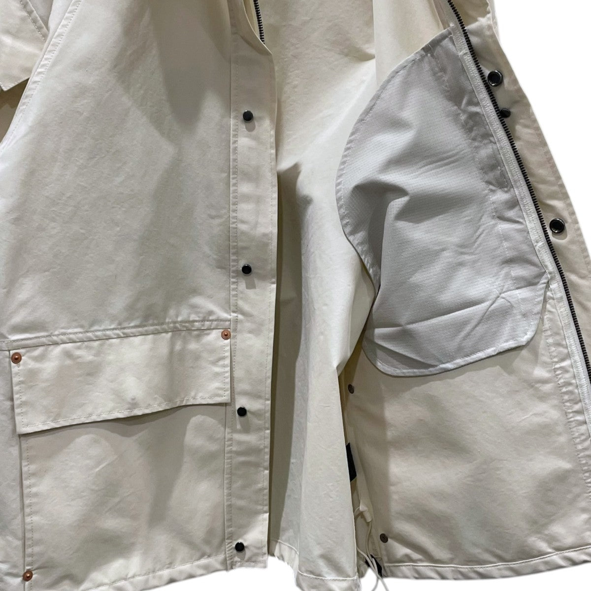 25SS ジップアップジャケット W Tussah Ecwcs Light Jacket ダブルタッサー エクワックス ライトジャケット PNJ25-02