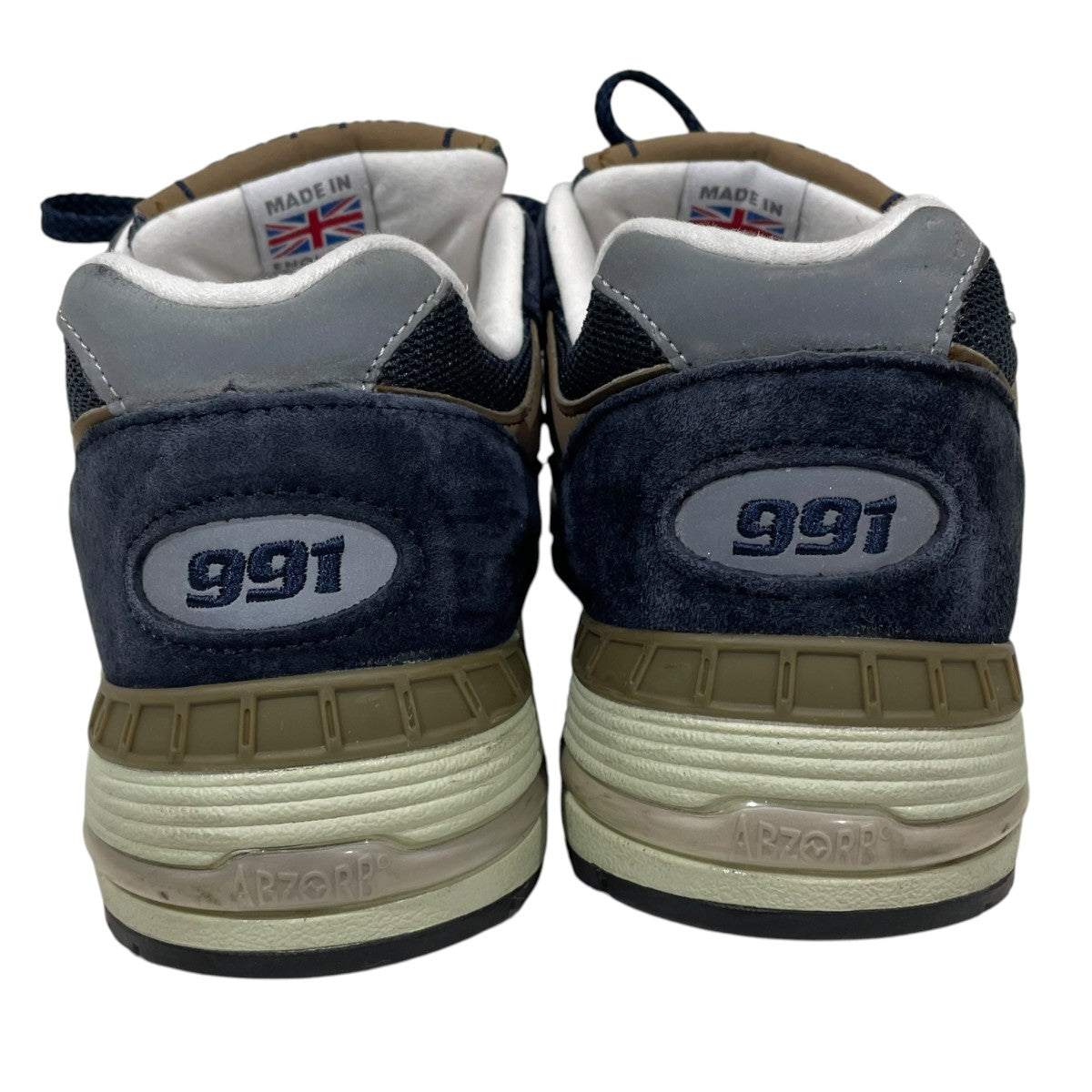 NEW BALANCE スニーカー M991DNB MADE IN ENGLAND 古着・中古-8枚目のアイテム画像