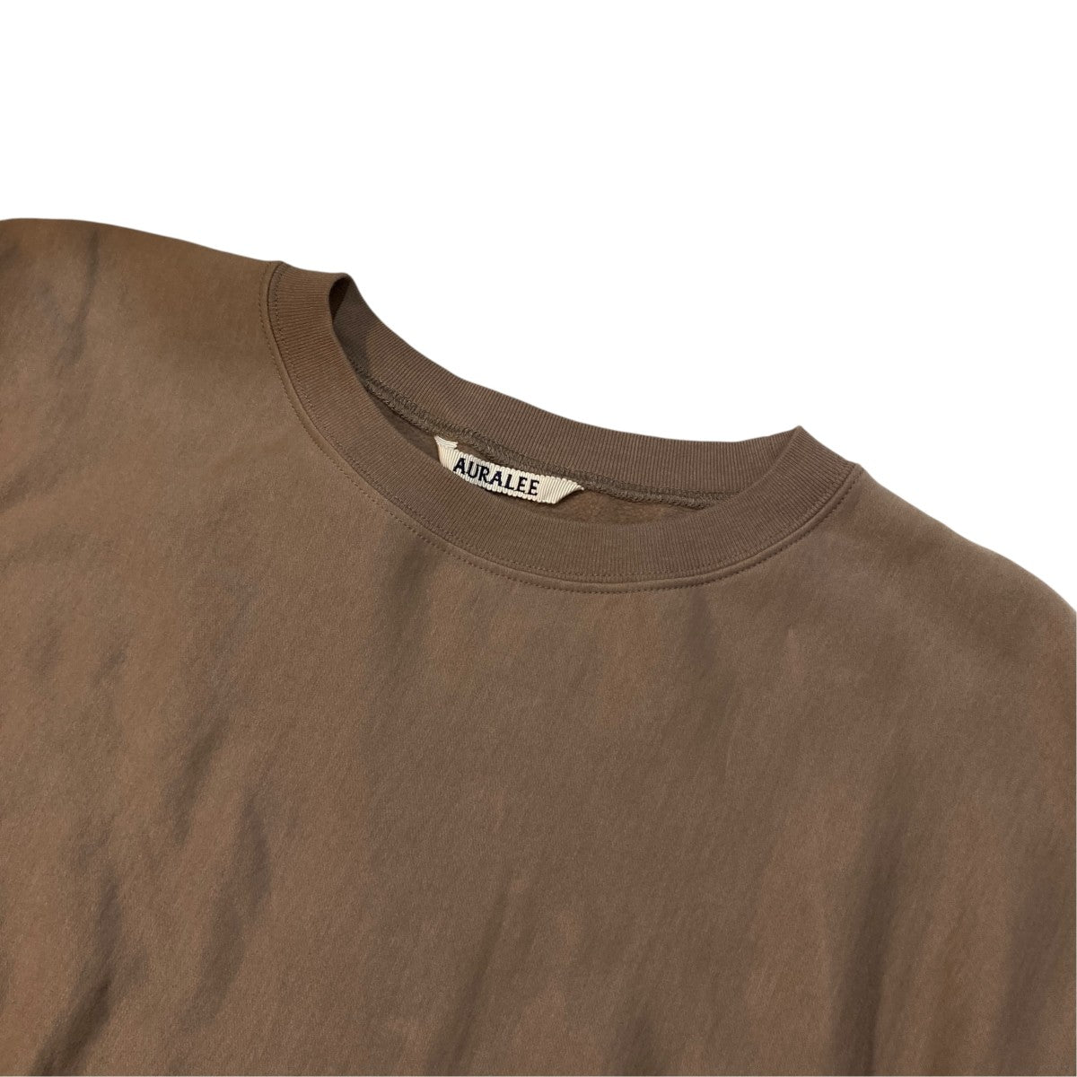 AURALEE(オーラリー) ELASTIC HIGH GAUGE SWEAT P Oスウェット 