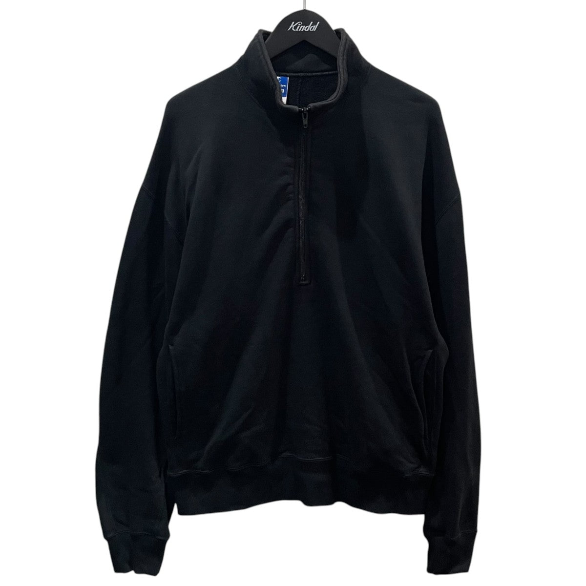 25SS ハーフジップスウェットトレーナー HALF ZIP SWEATSHIRT C8-B022
