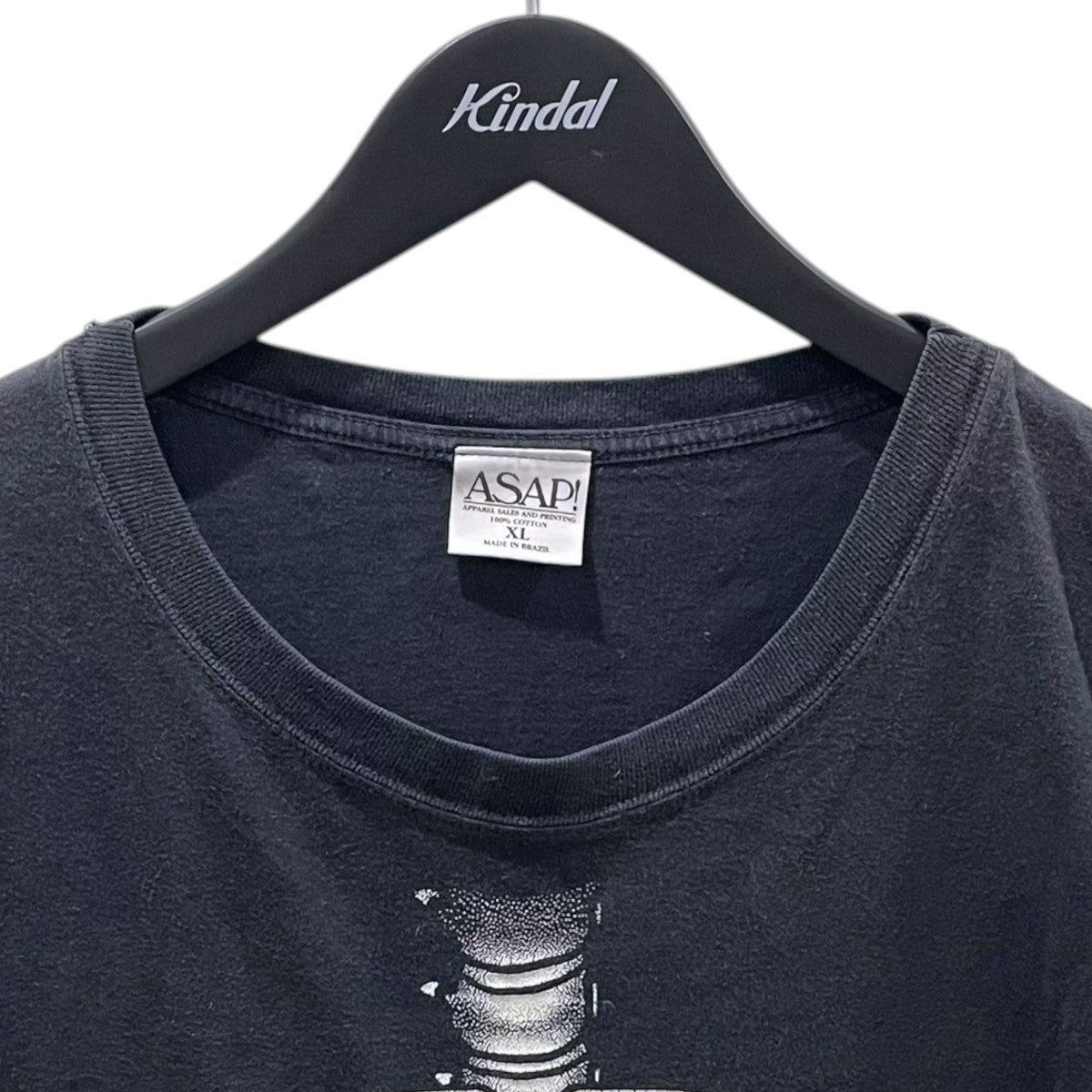 ASAP(APAREL SALES AND PRINTING) ボーンプリントTシャツ 古着・中古-3枚目のアイテム画像