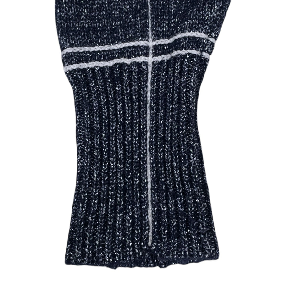 23AW 裾スリットニットセーター Linking Slash Knit Top リンキングスラッシュニットトップ 21232365702